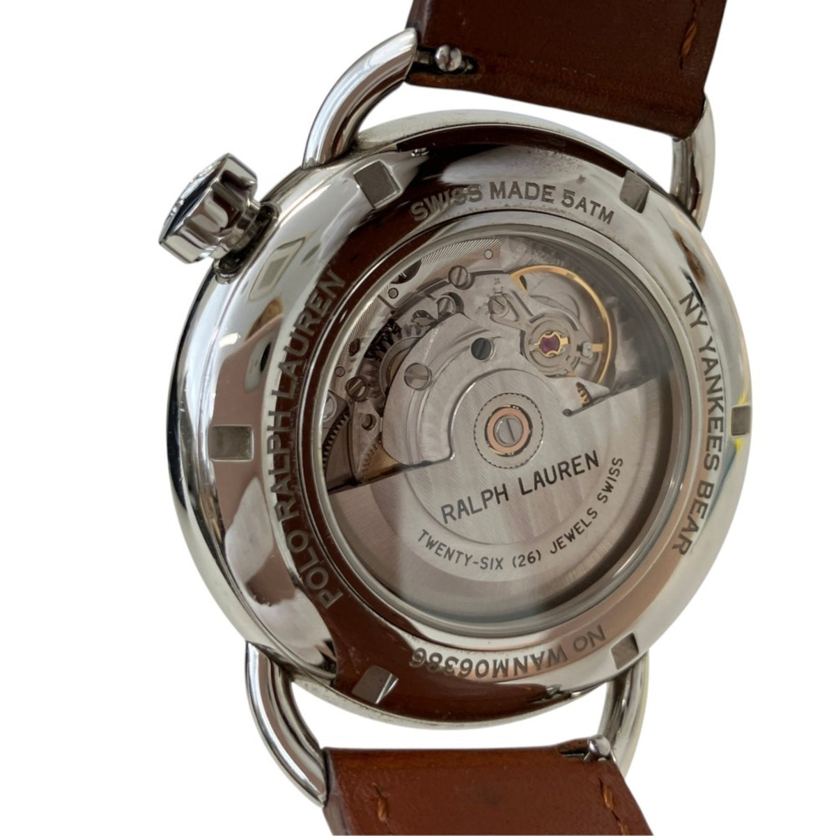 Montre Ralph Lauren Blanc à cadran de 42 mm