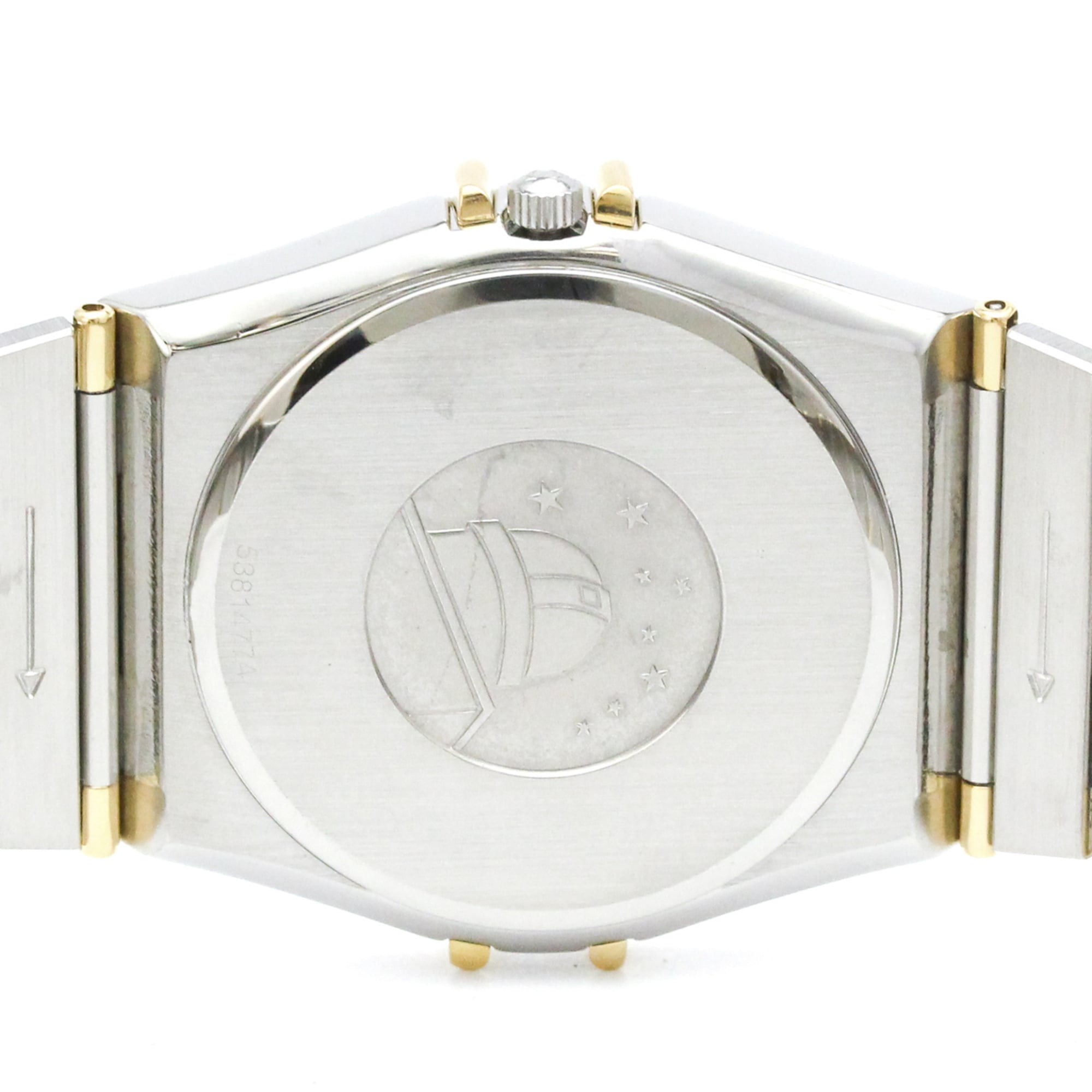Montre Omega Constellation 3961070, cadran doré, 33 mm