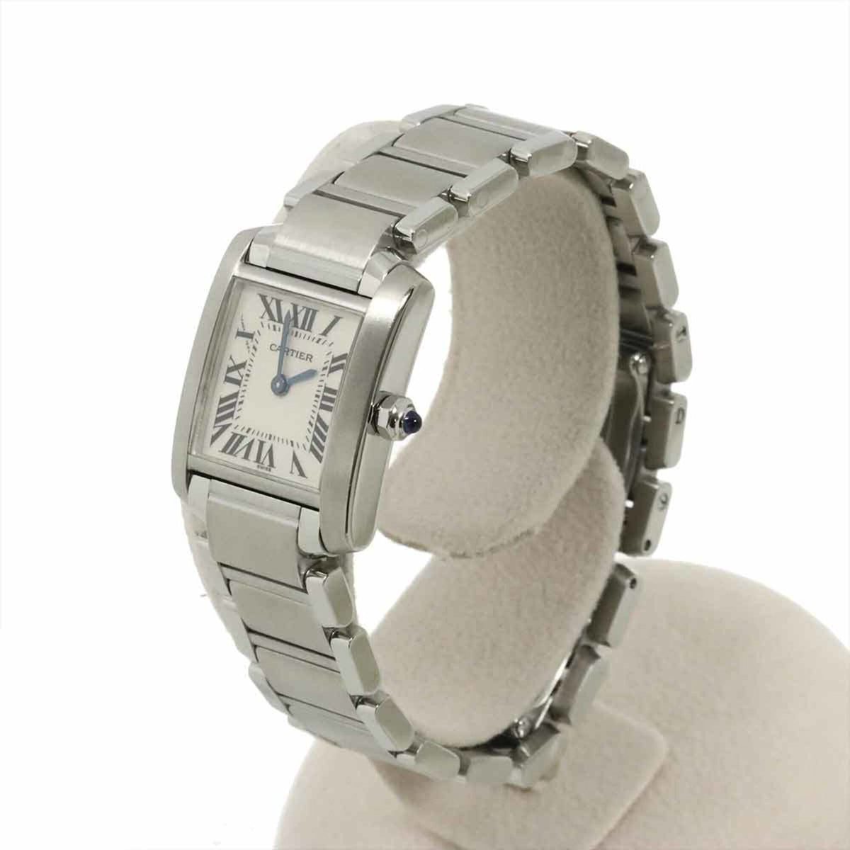 Montre Cartier Tank Française SM W51008Q3 Ivoire Cadran 20 mm