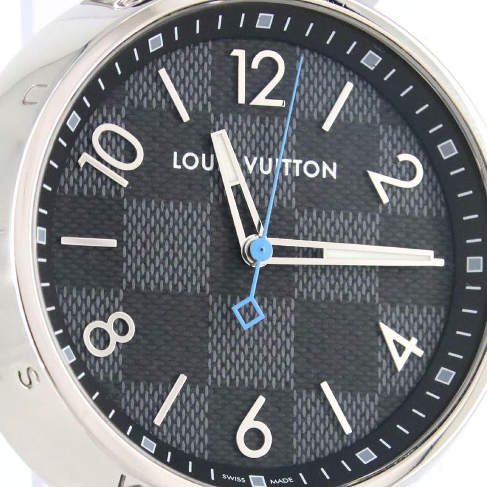 Louis Vuitton Tambour QA073 Black Dial 41mm Watch