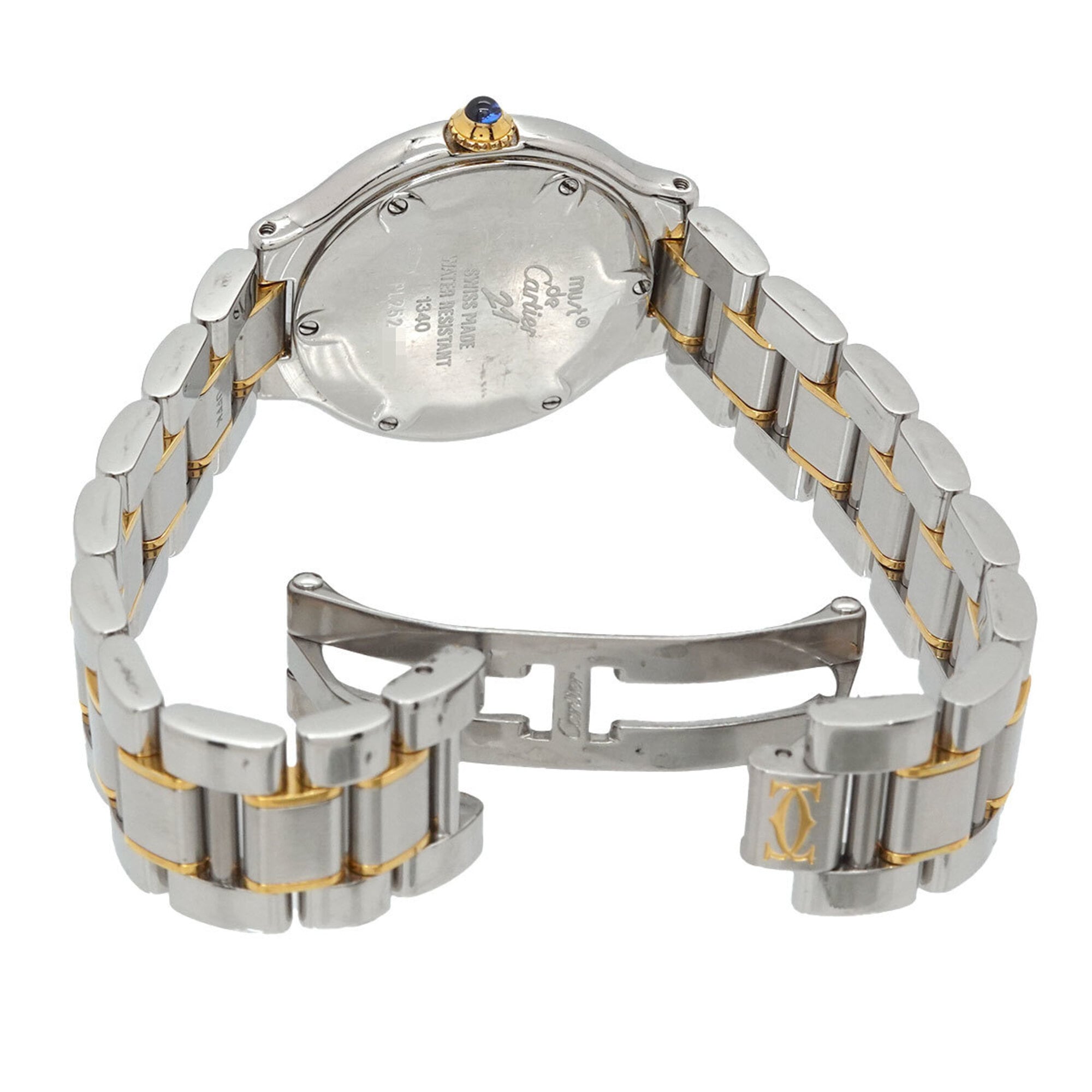 Cartier Must W10073R6 Silver Dial 28mm Watch