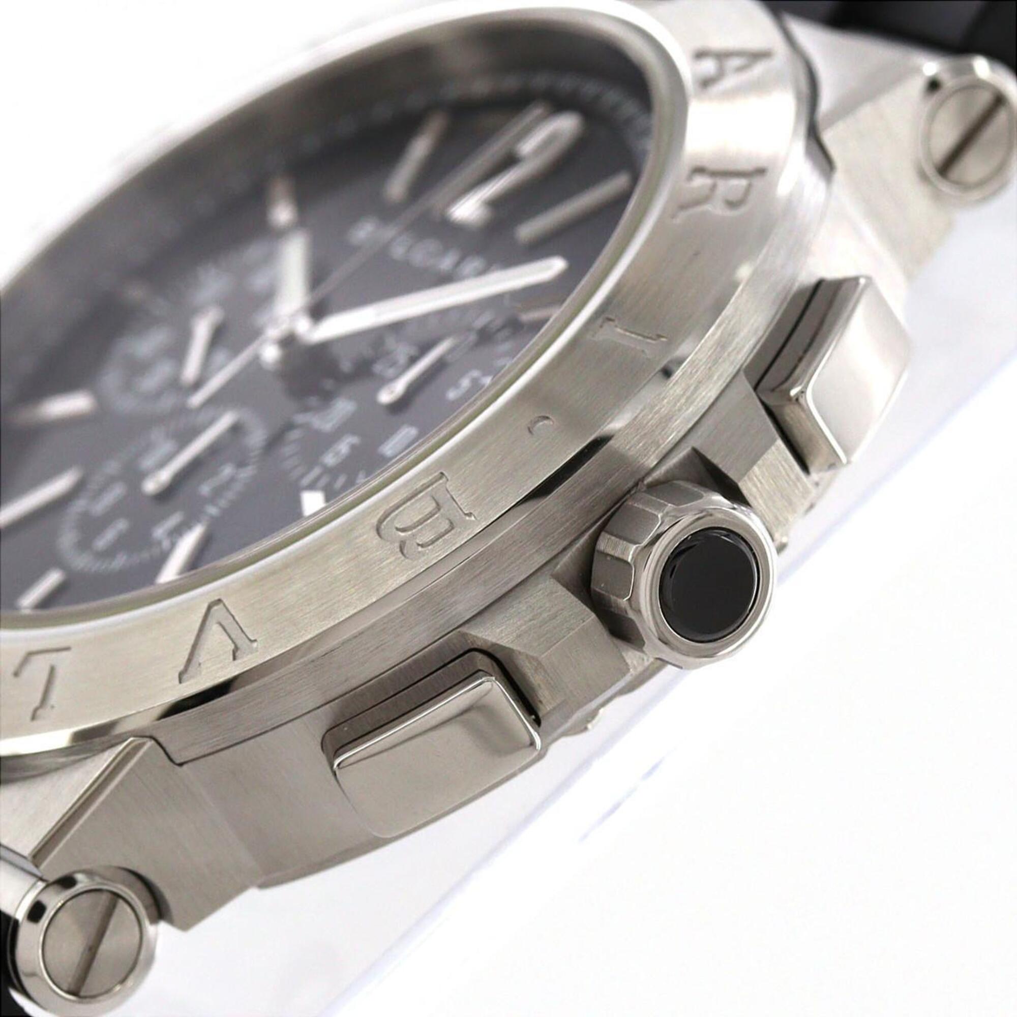 Bulgari Diagono Velocissimo DG41SCH Stainless Steel Automatic