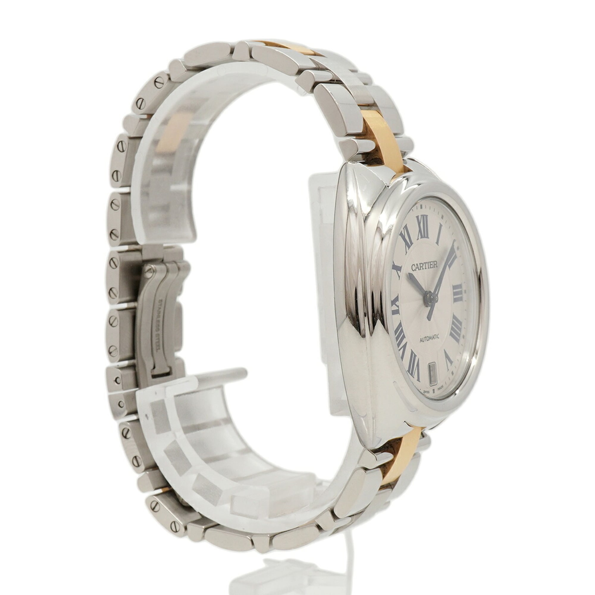 Montre Cartier Clé de W2CL0003, cadran argenté, 35 mm