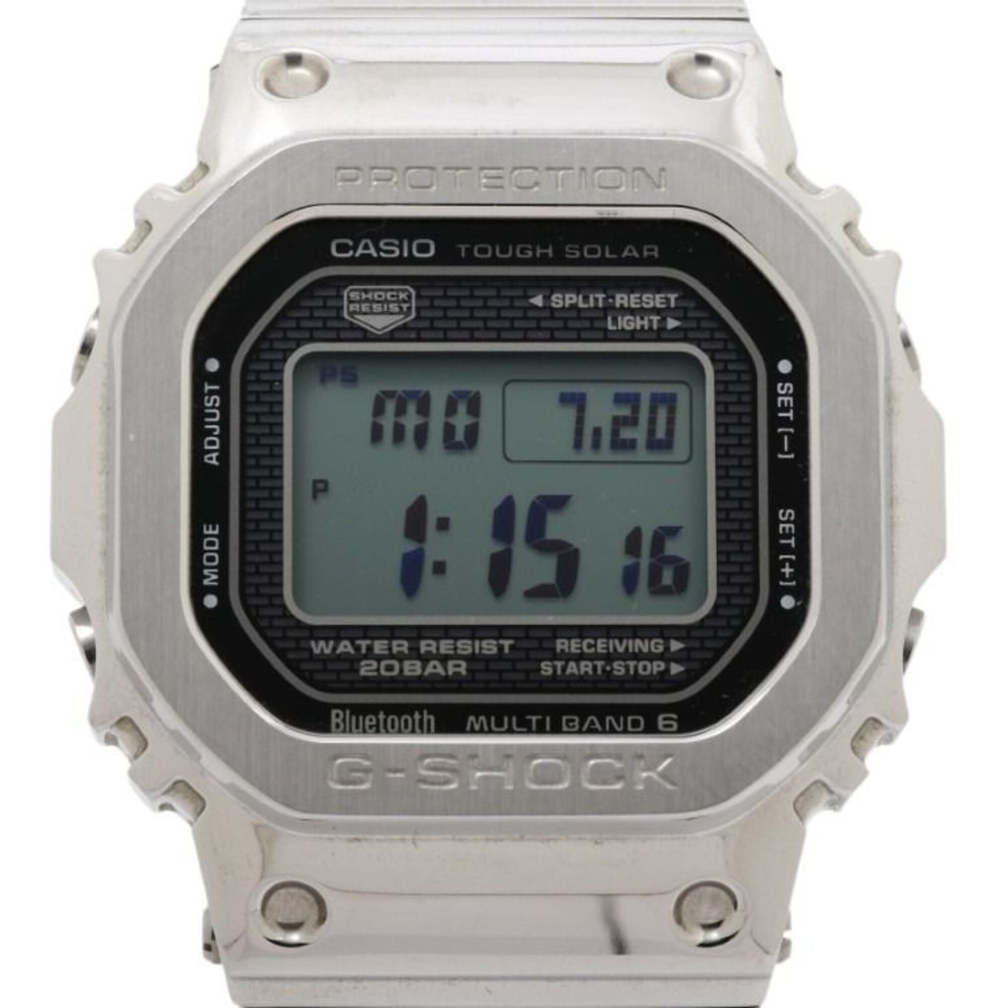 Montre Casio G-SHOCK série FULL METAL 5000 GMW-B5000D-1JF Noir, cadran de 43 mm
