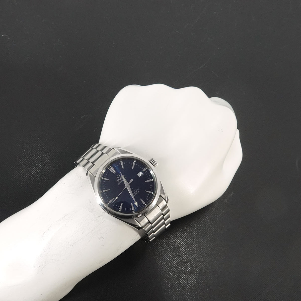 Omega Seamaster Aqua Terra Co-Axial 2503 80 Blue Dial 39mm Watch