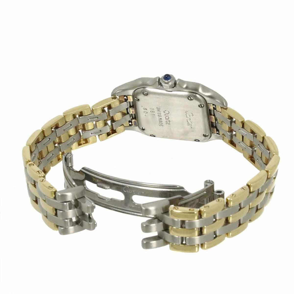 Cartier Panthère SM 3-rijig 84083244 horloge met ivoorkleurige wijzerplaat, 22 mm