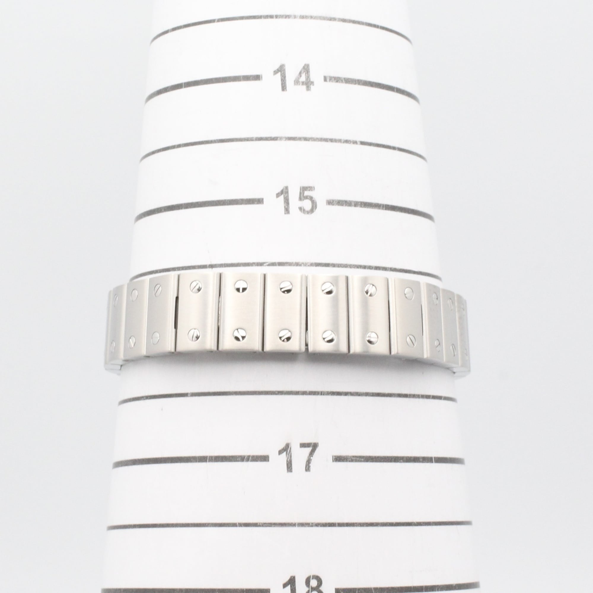 Cartier Santos W20044D6 Silver Dial Stainless steel 24mm Watch