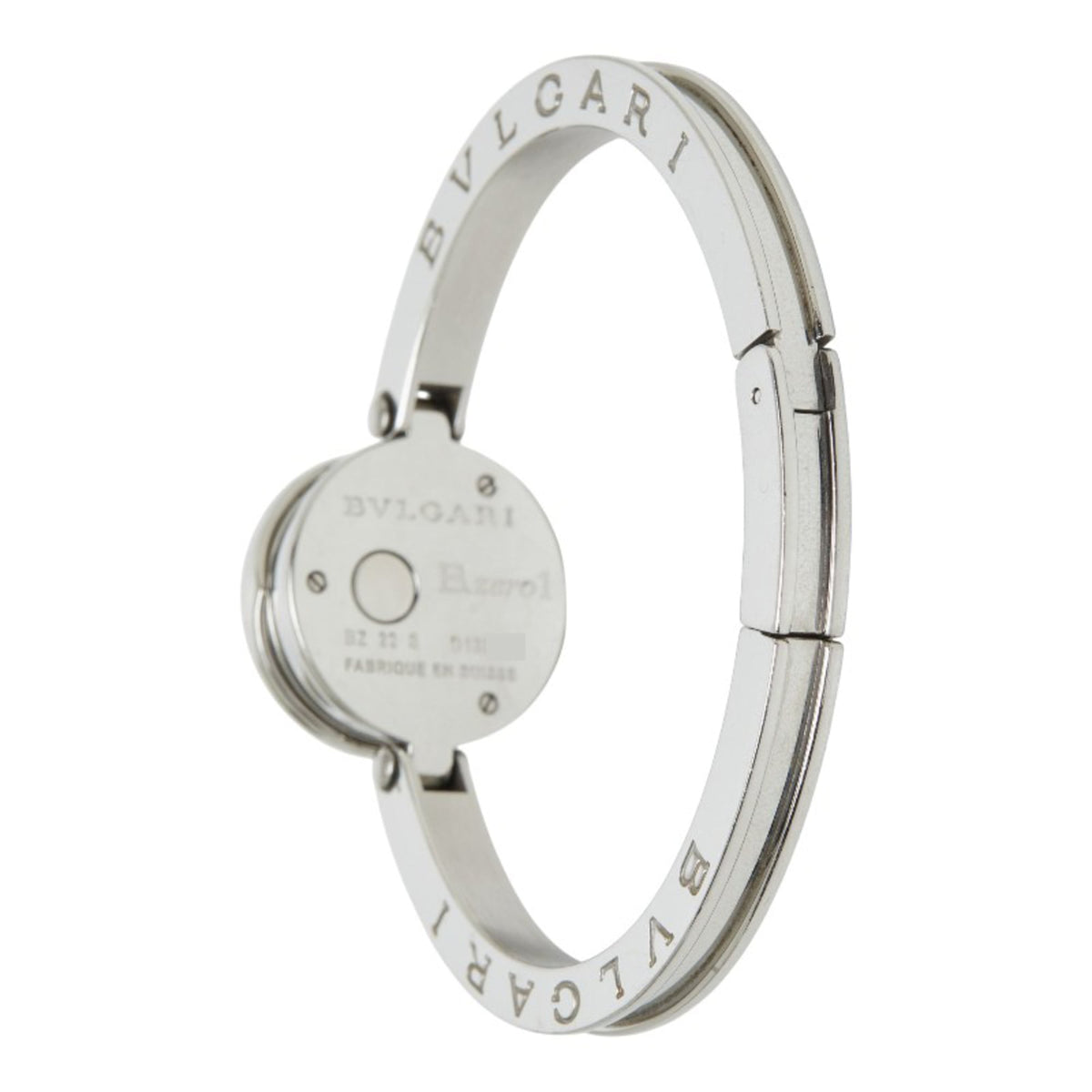 Bvlgari B.zero1 Bangle BZ22SS Black Dial 22mm Watch