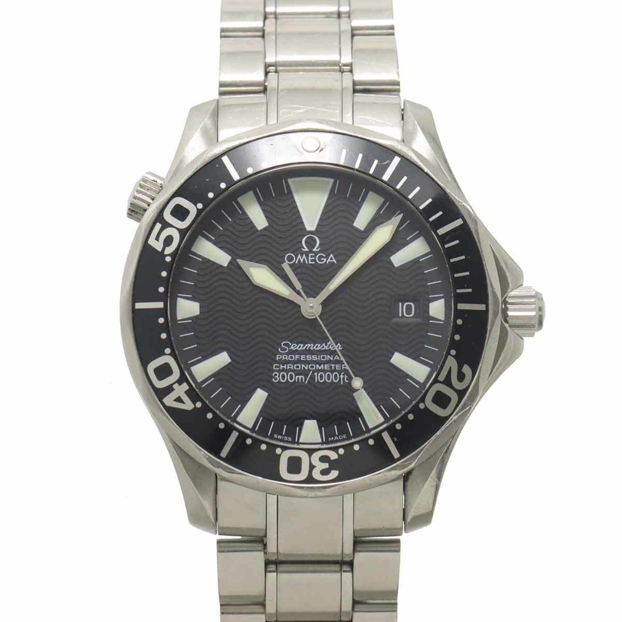 Omega Seamaster 2254 50 Black Dial 41mm Watch