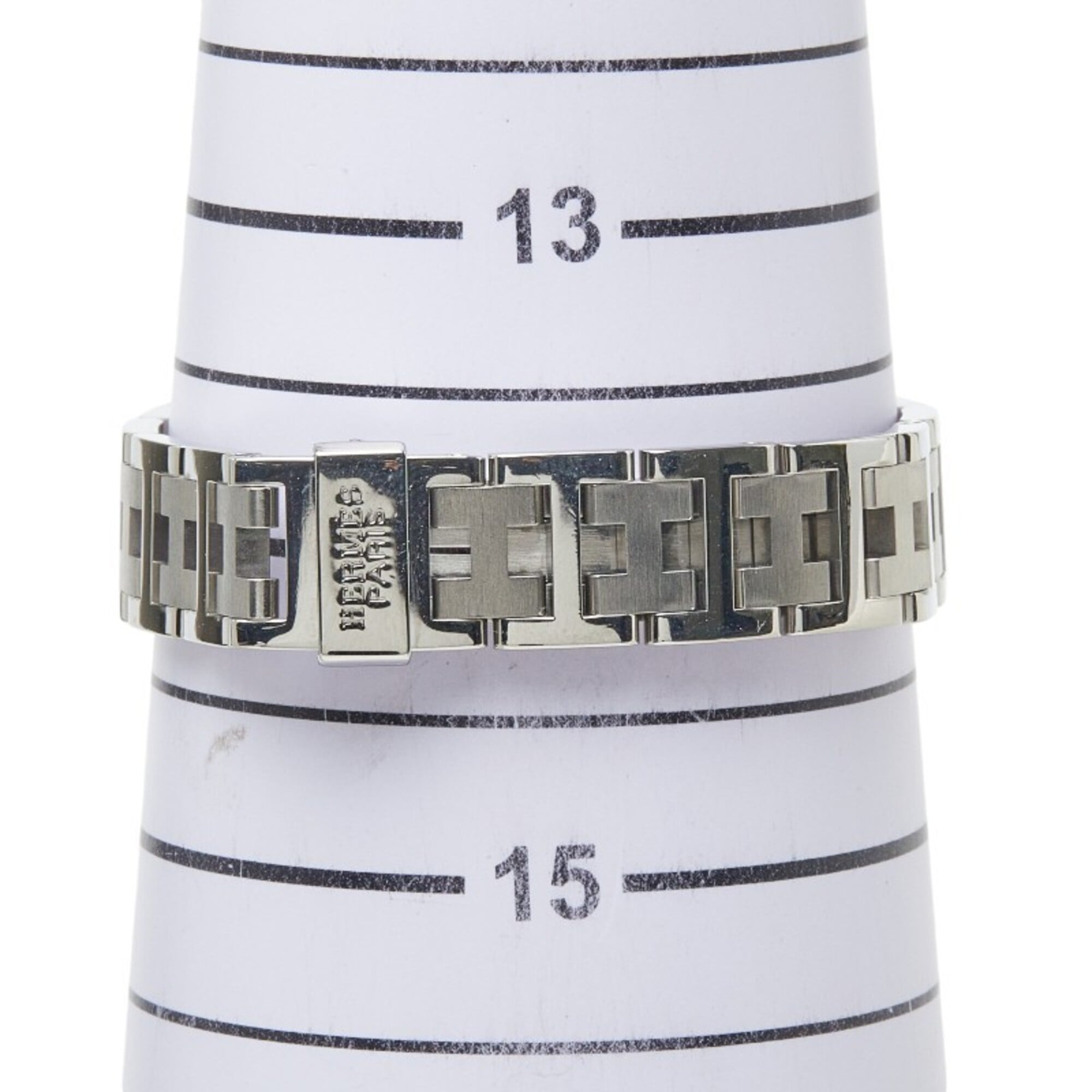 Hermes Clipper CL4.210 quartz navy dial stainless steel wo HERMES
