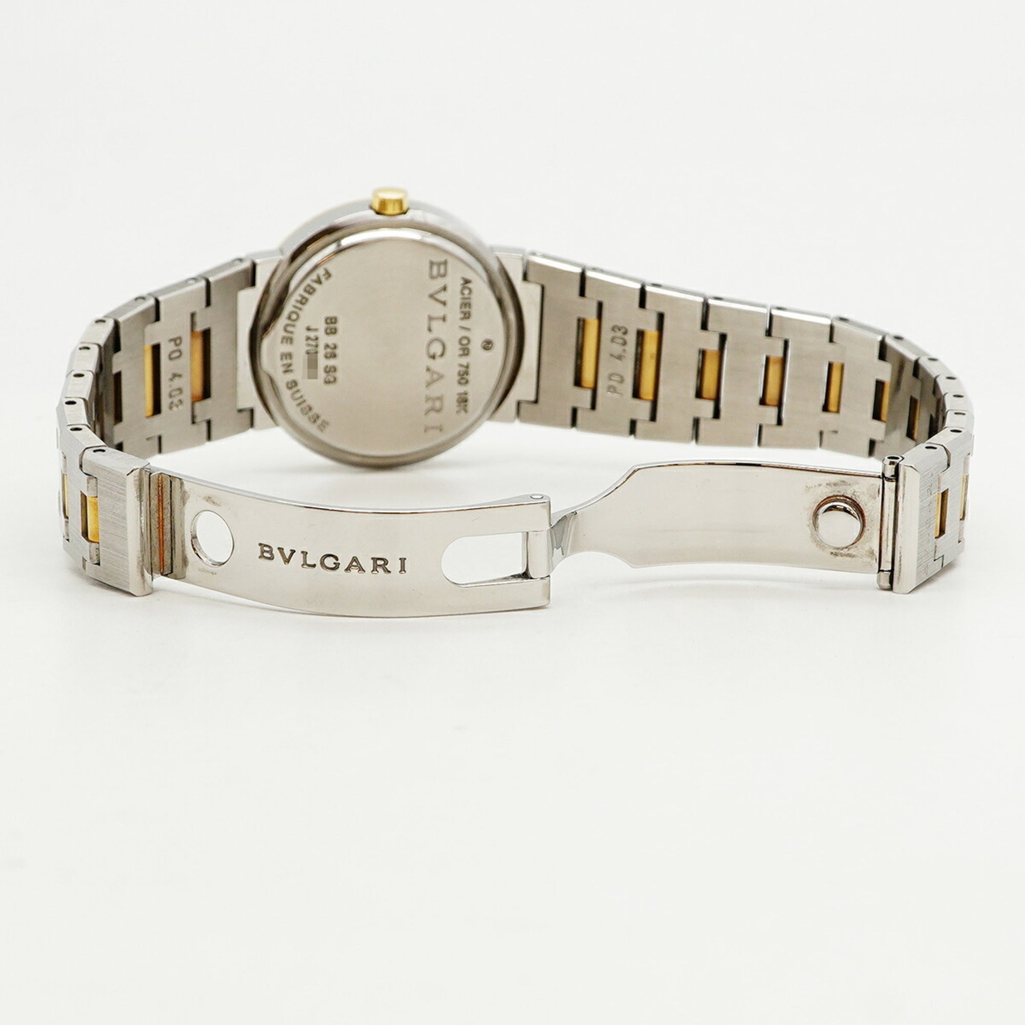 Bvlgari BB26SG Black Dial Wo