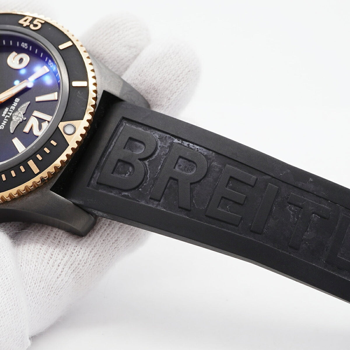 Breitling Superocean U17368 Black Dial 46mm Watch