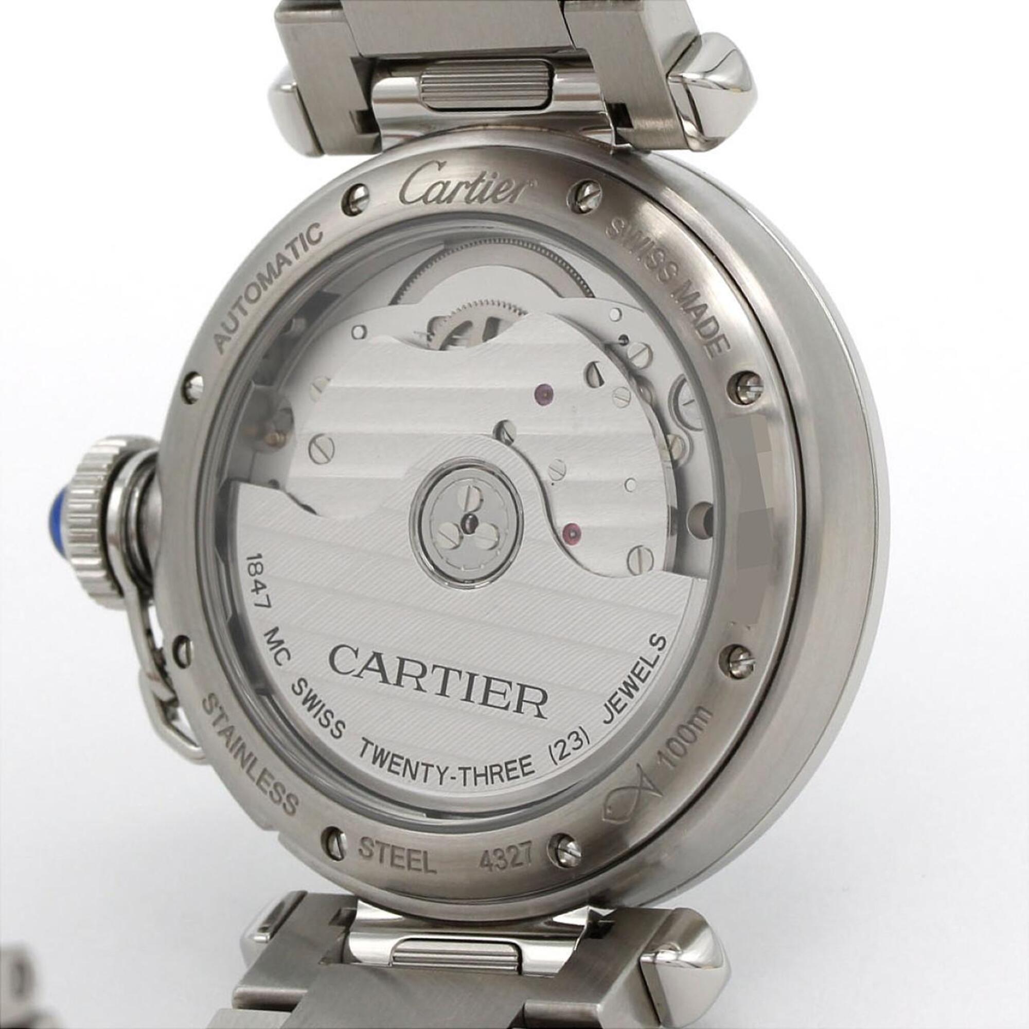 Cartier Pasha de WSPA0013 Silver Dial 35mm Watch