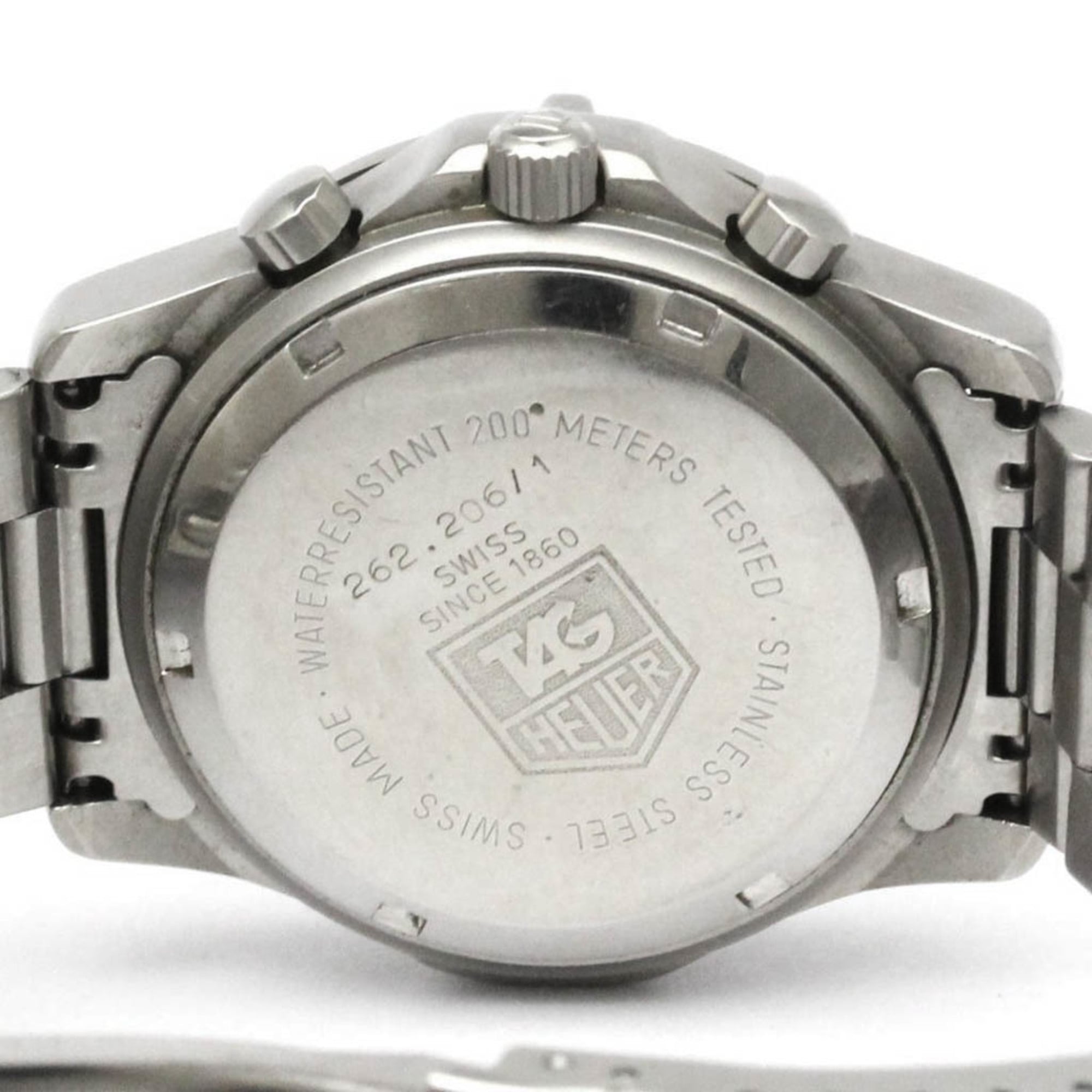 TAG HEUER 2000 Serie Herrenuhr aus Stahl Quarz 262.206 1