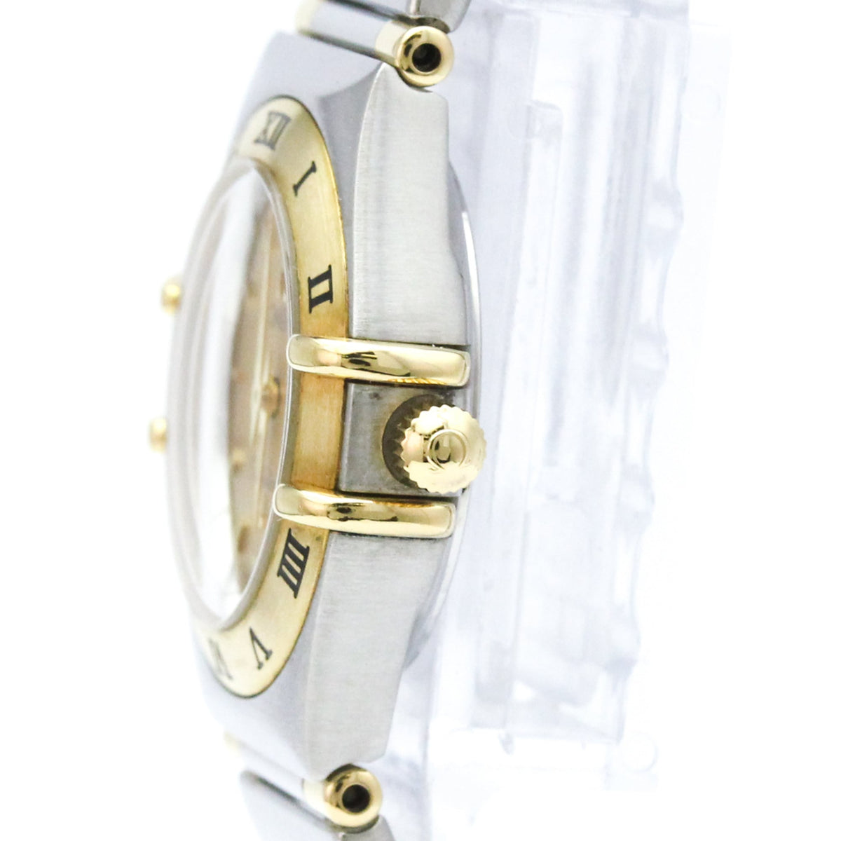 Omega Constellation 1362.1 Gold Dial 22mm Watch