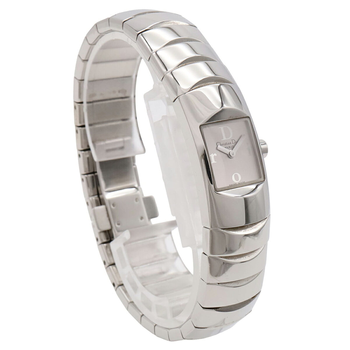 Montre Christian Dior Diorific D102-100, cadran argenté, 15 mm