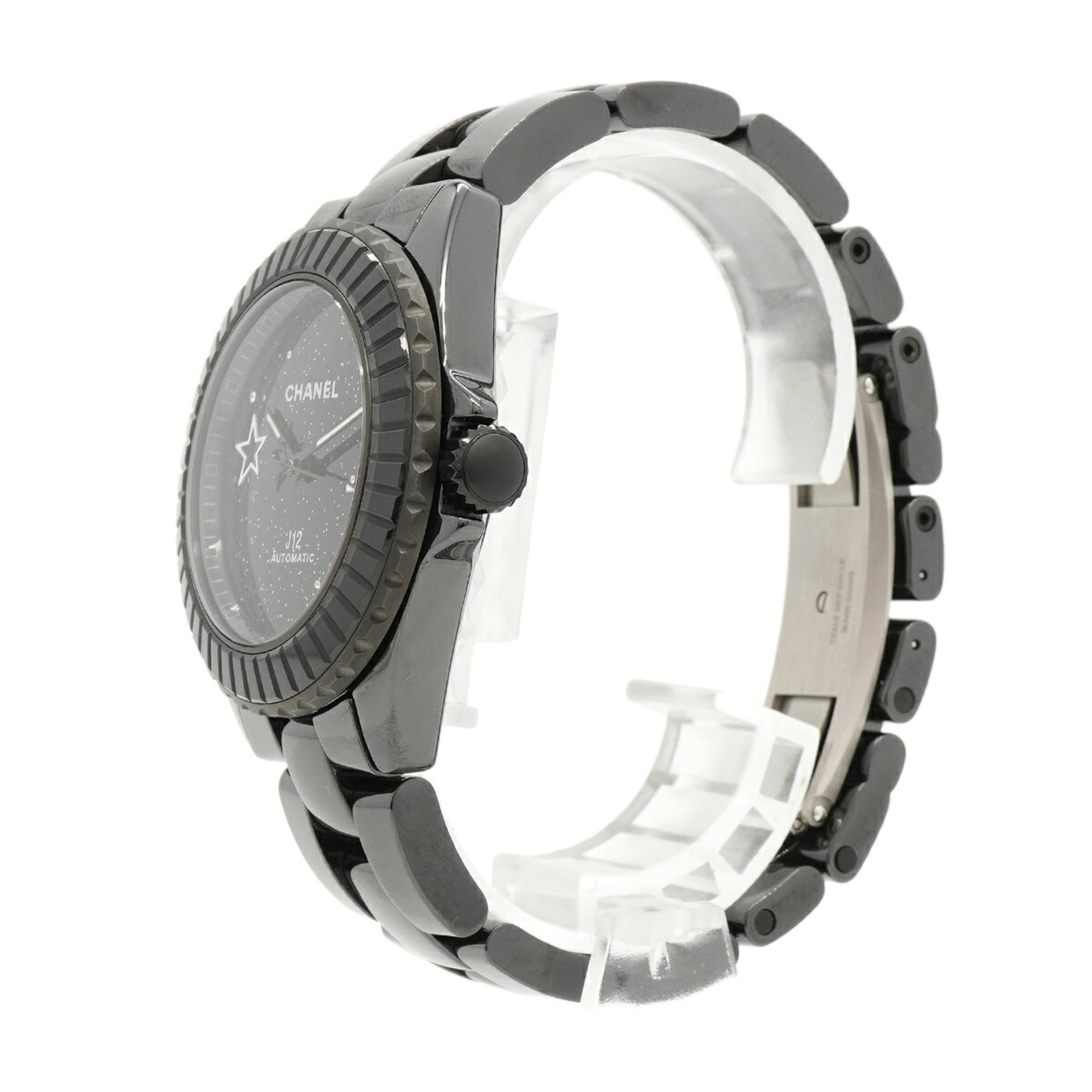 Chanel J12 Interstellar Caliber 12.1 H7989 Black Dial 38mm Watch