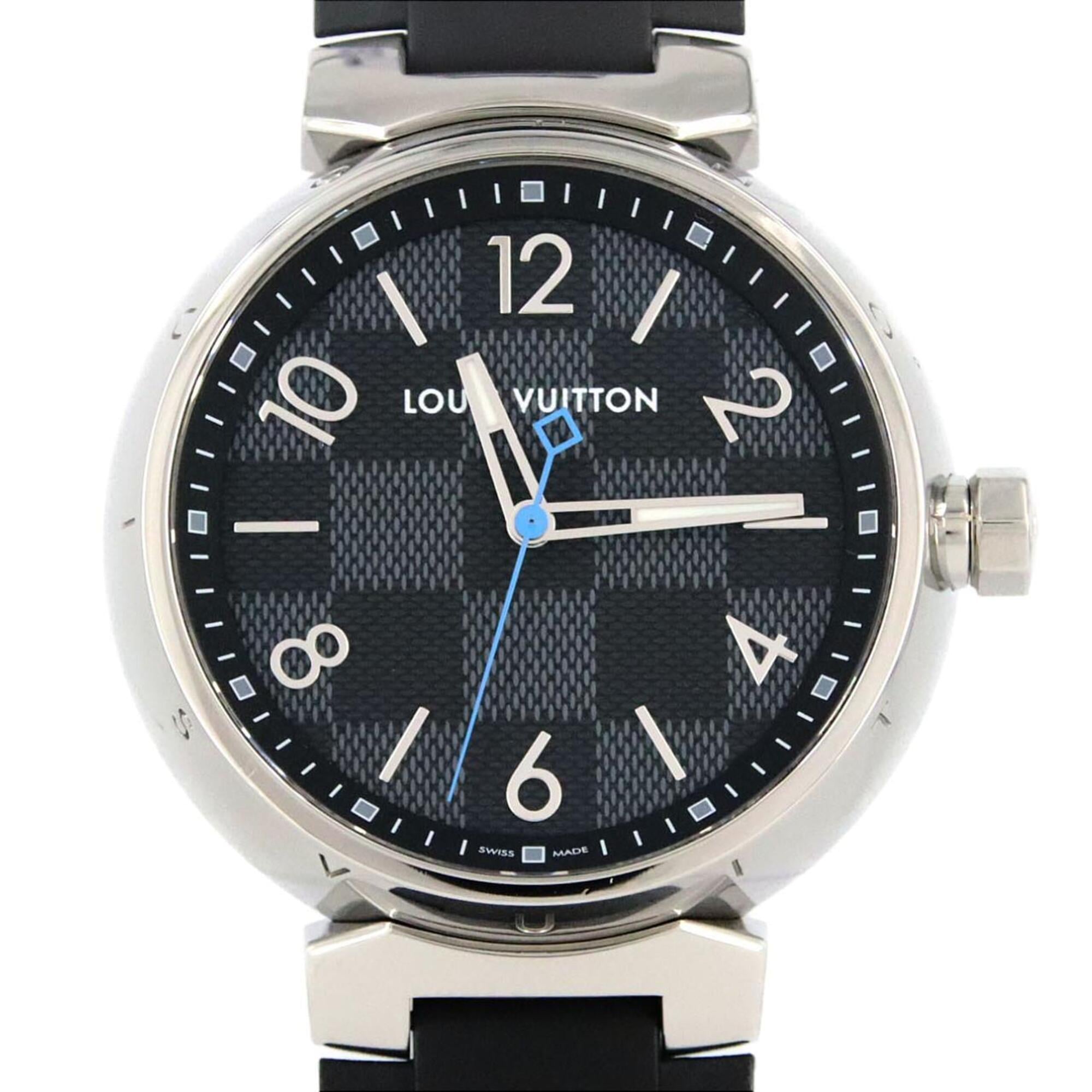 Louis Vuitton Tambour QA073 Black Dial 41mm Watch