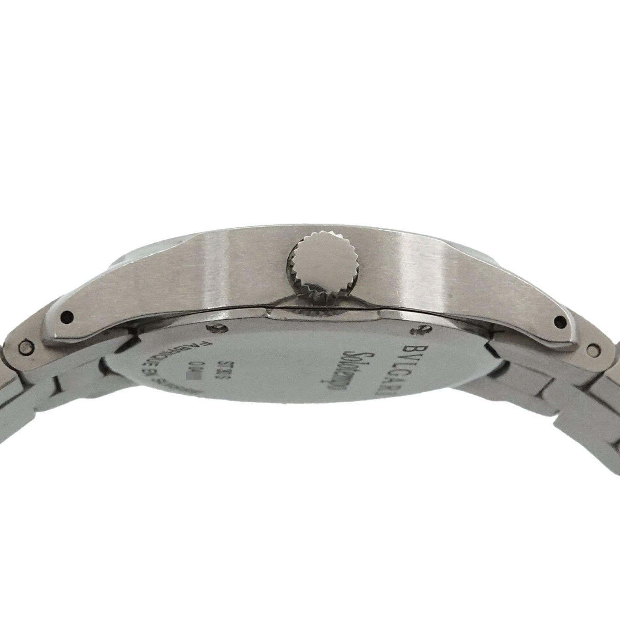 Bulgari BVLGARI ST30S Black Dial 30mm Watch