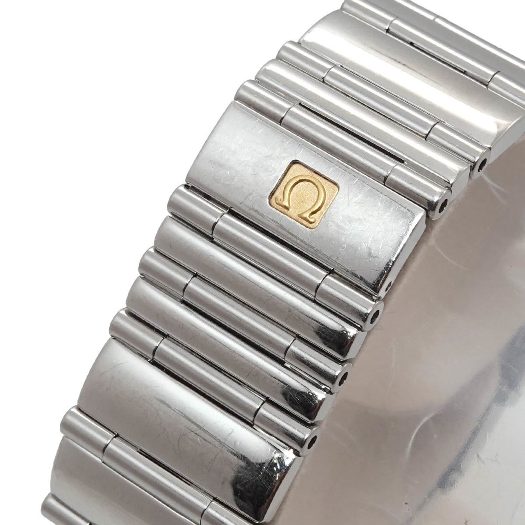 Omega Constellation Carre Quadra 1521 31 Ladies' Watch Silver Quartz