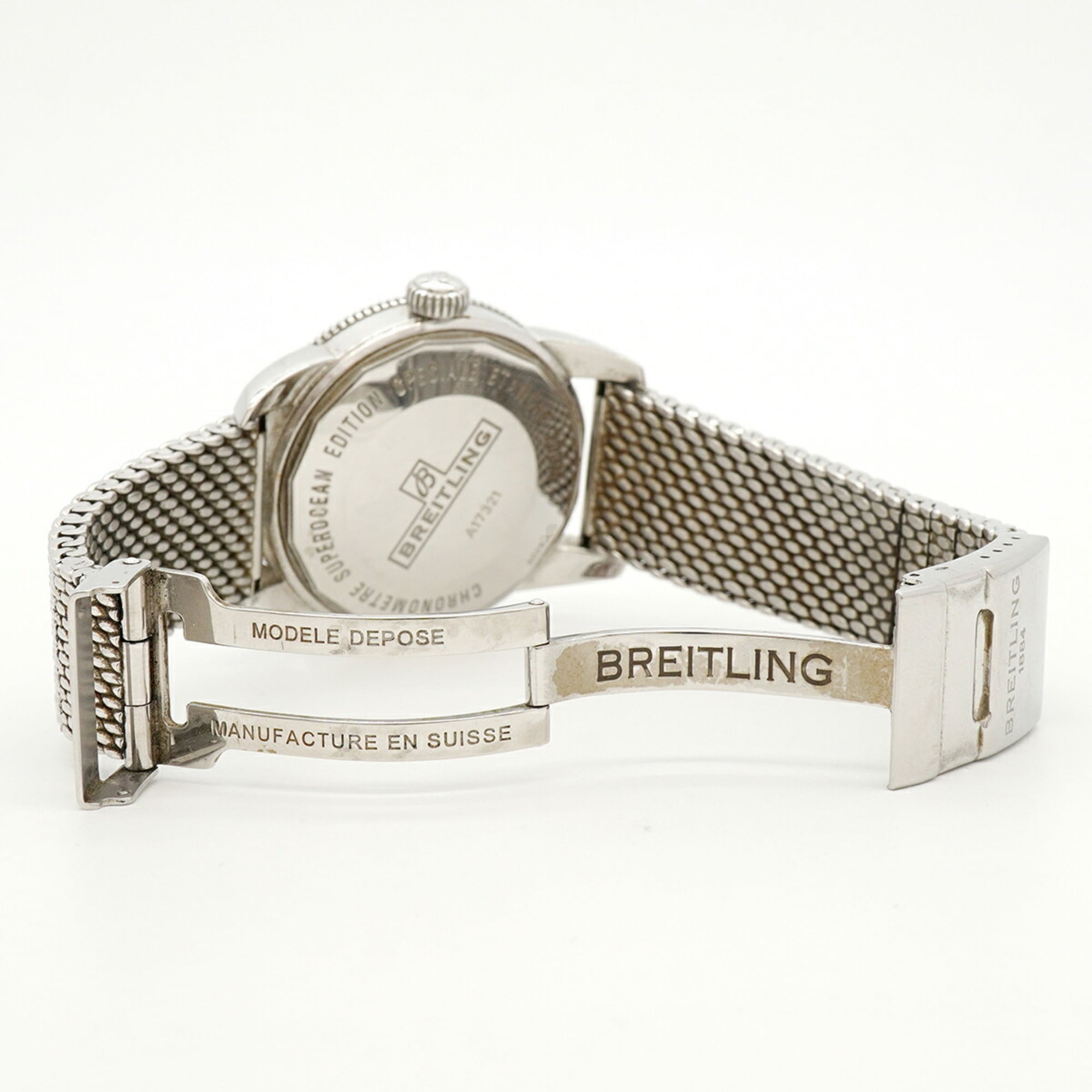 Breitling Superocean A1732124/A17321 Silver Dial 42mm Watch