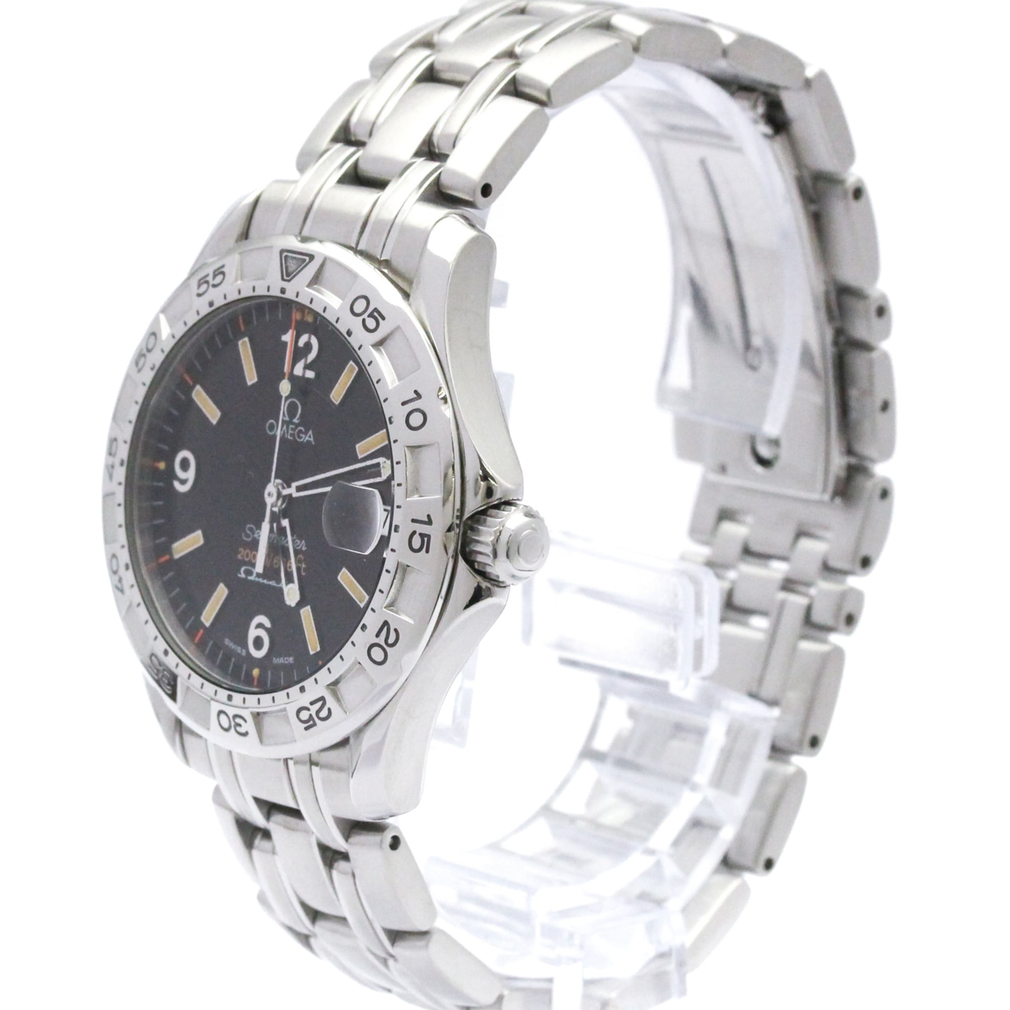 OMEGA Seamaster 200M Omegamatic Auto Quartz Mens Watch 2514.50 Polished