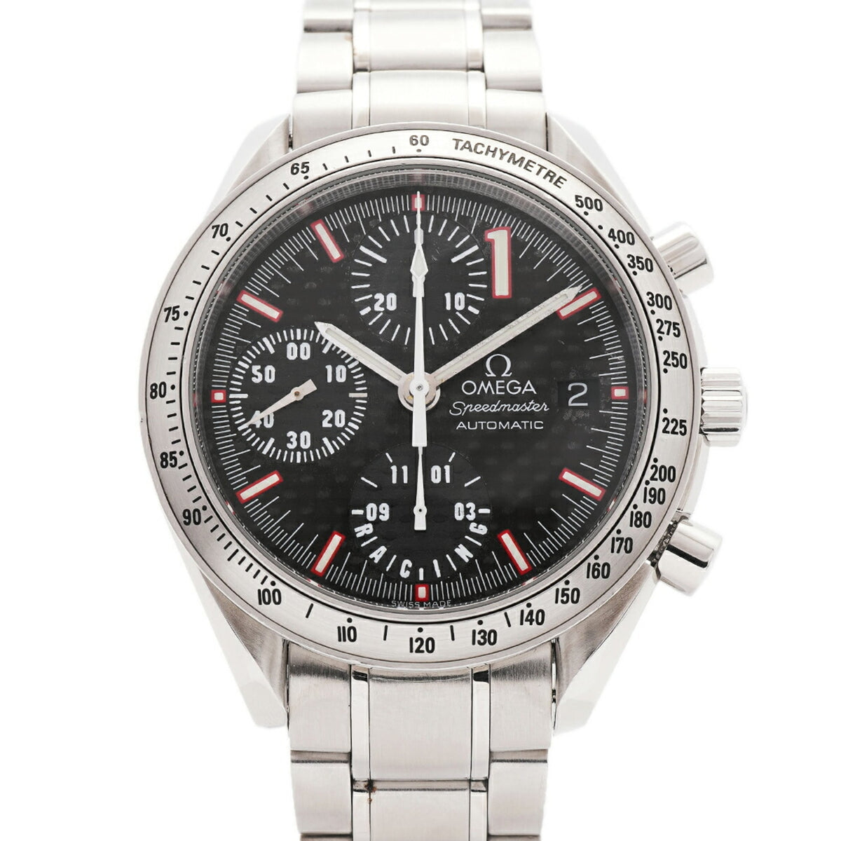 Omega Speedmaster Racing Michael Schumacher 3519.5 Schwarz Zifferblatt 39mm Uhr