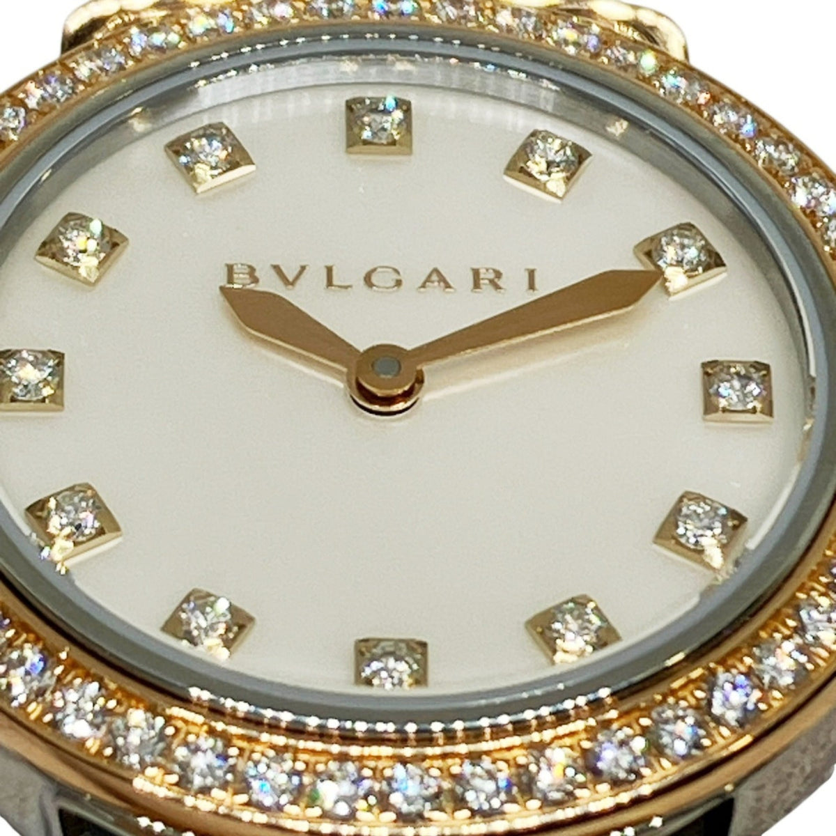 Bvlgari Lucea Tubogas Weiß Zifferblatt 27 mm Uhr