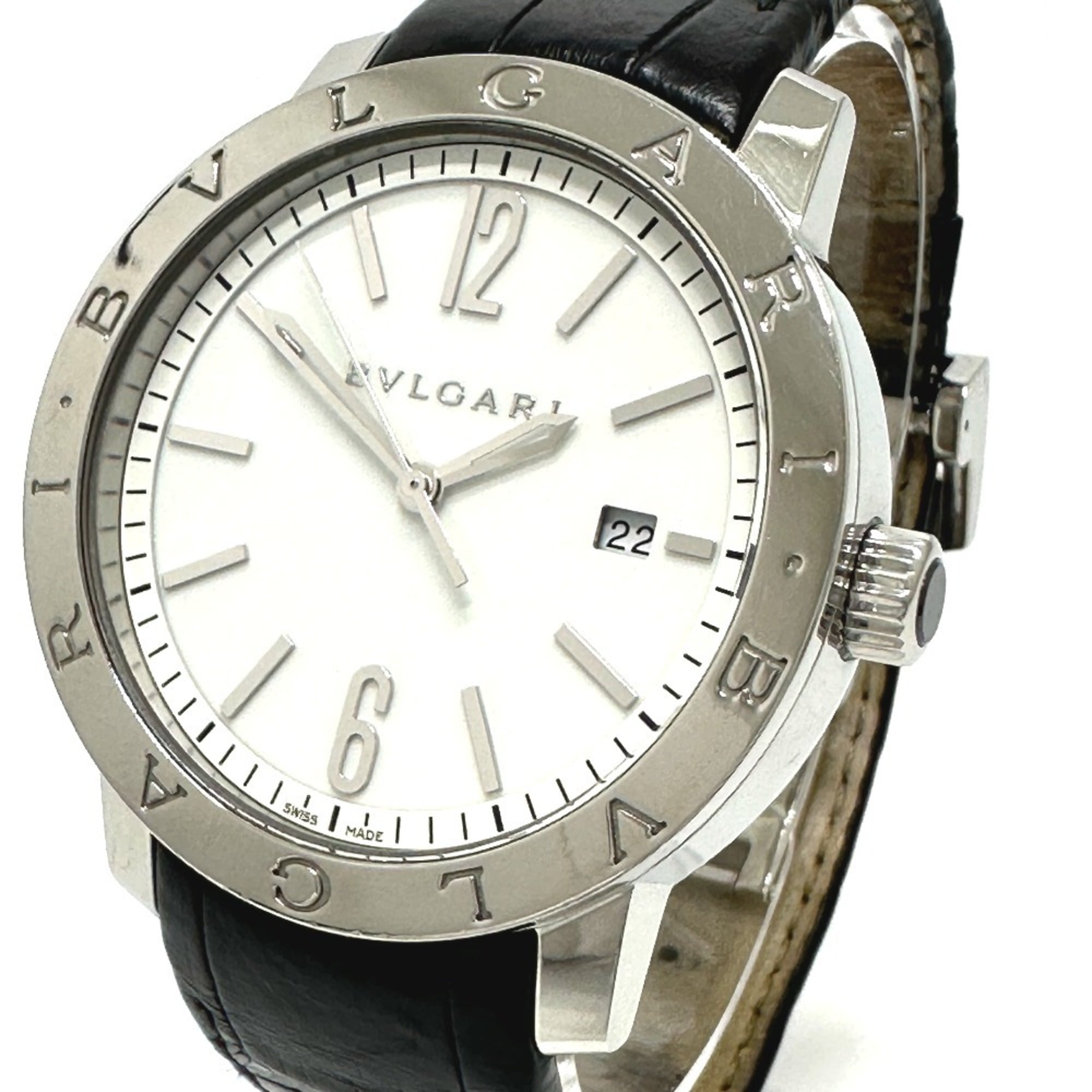 Bulgari Bvlgari Bvlgari GZl1b01c White Dial 41mm Watch