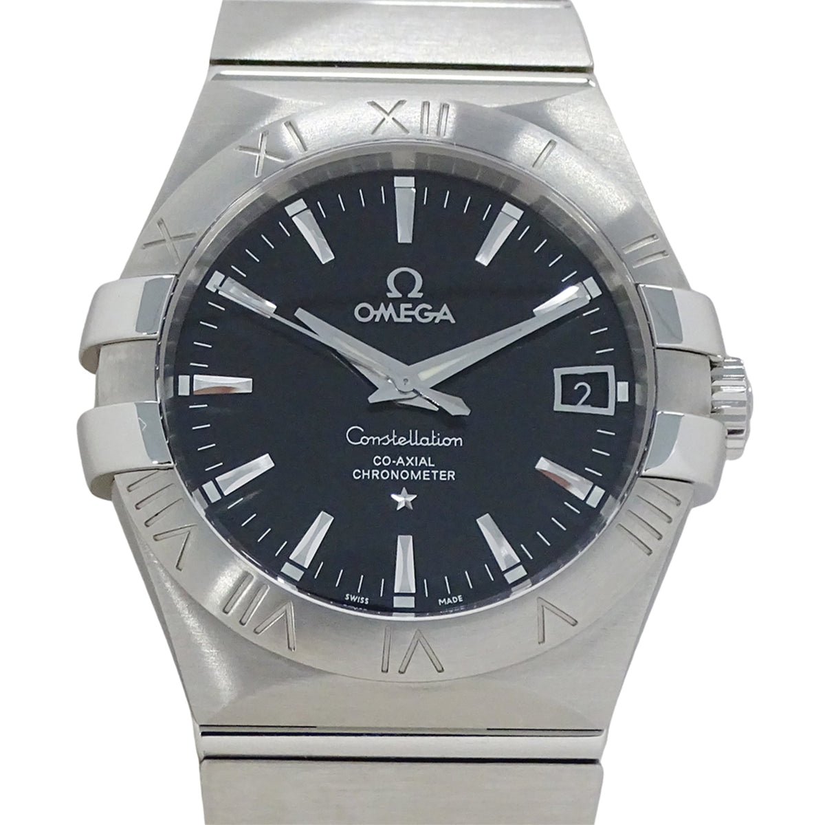 Omega Constellation 123.10.35.20.01.001 Black Dial 35mm Watch