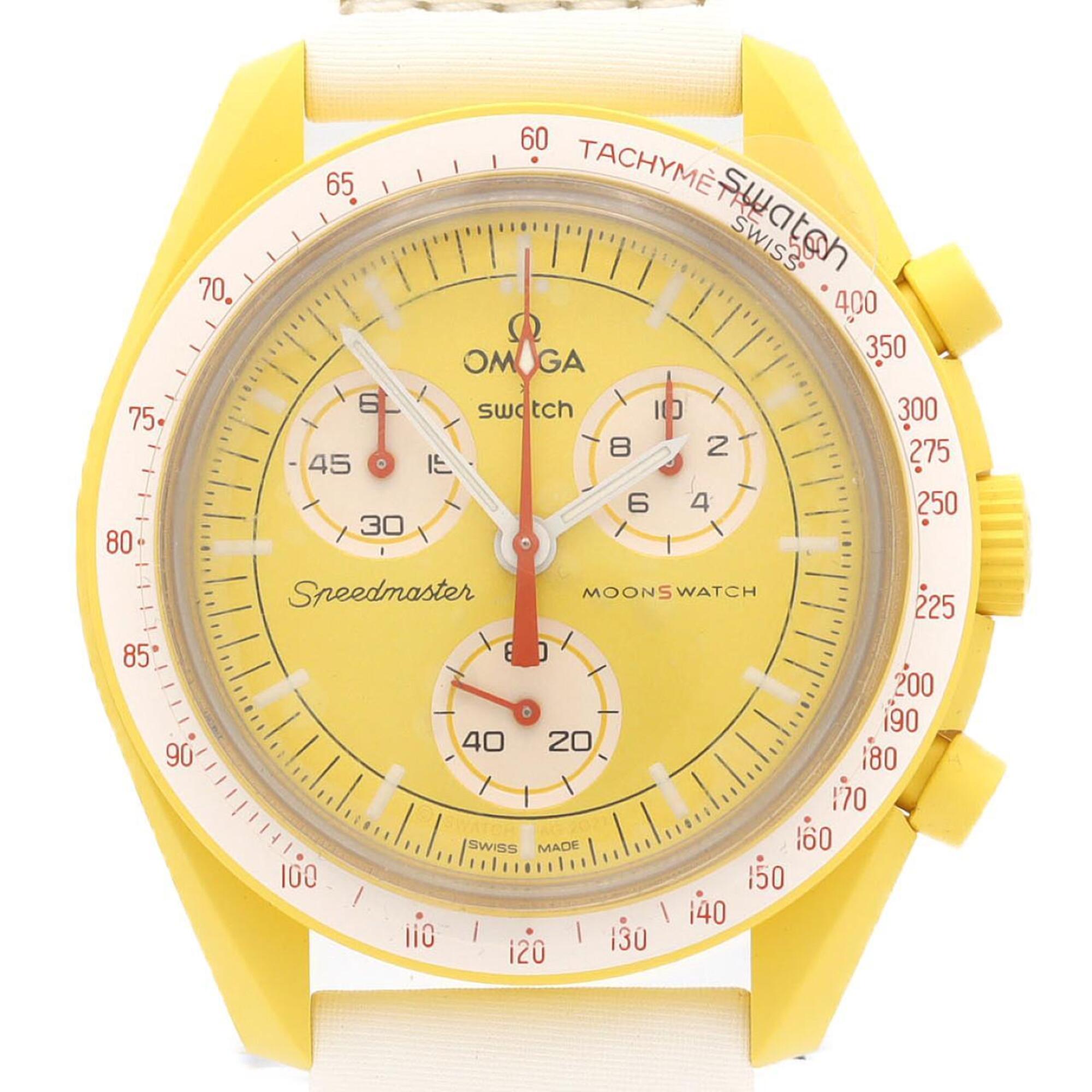 Swatch x Omega Mission to the Sun SO33J100 Bioceramic Quartz Watch