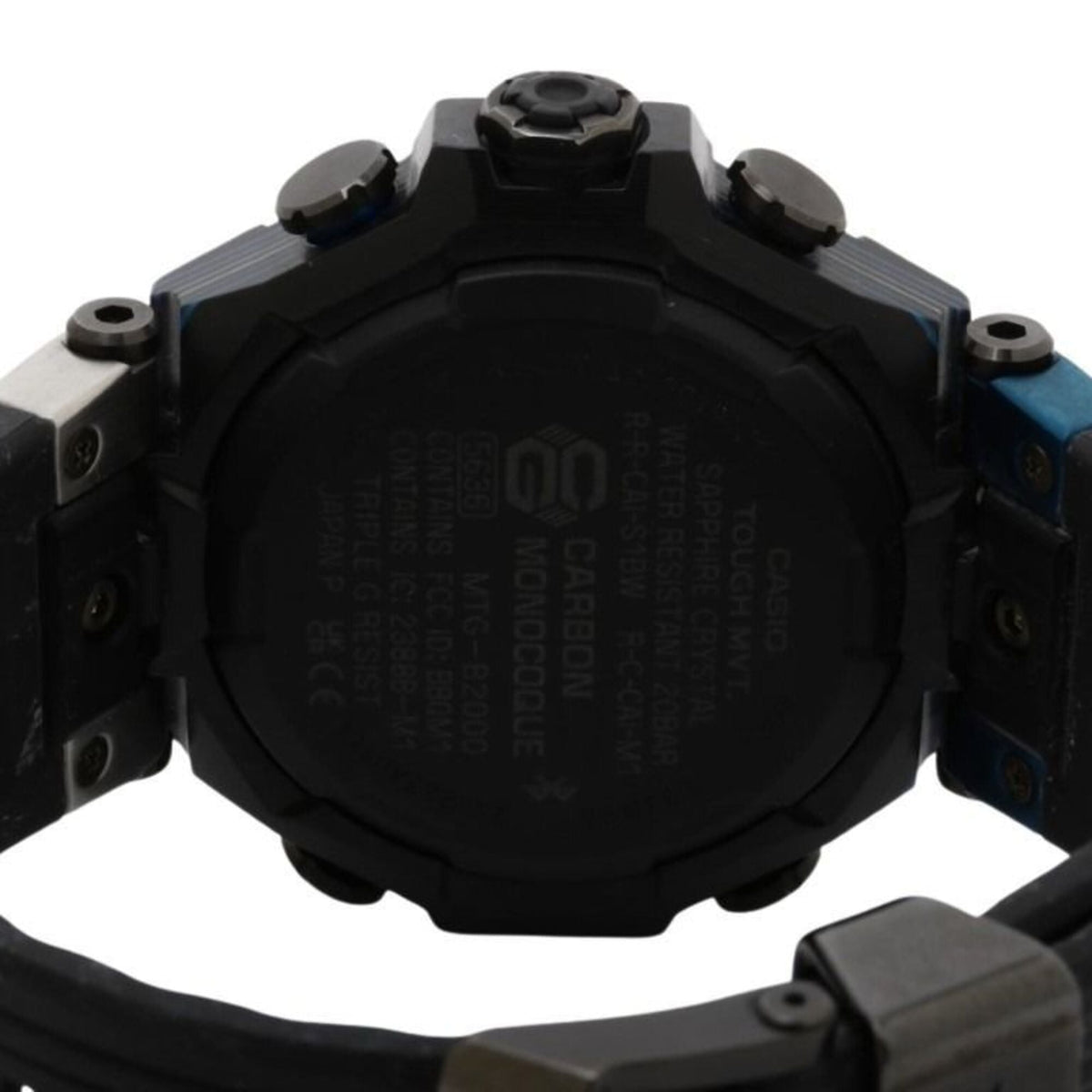 Casio G-SHOCK MT-G MTG-B2000-Serie MTG-B2000YST-1AJR Schwarz Zifferblatt 49 mm Uhr