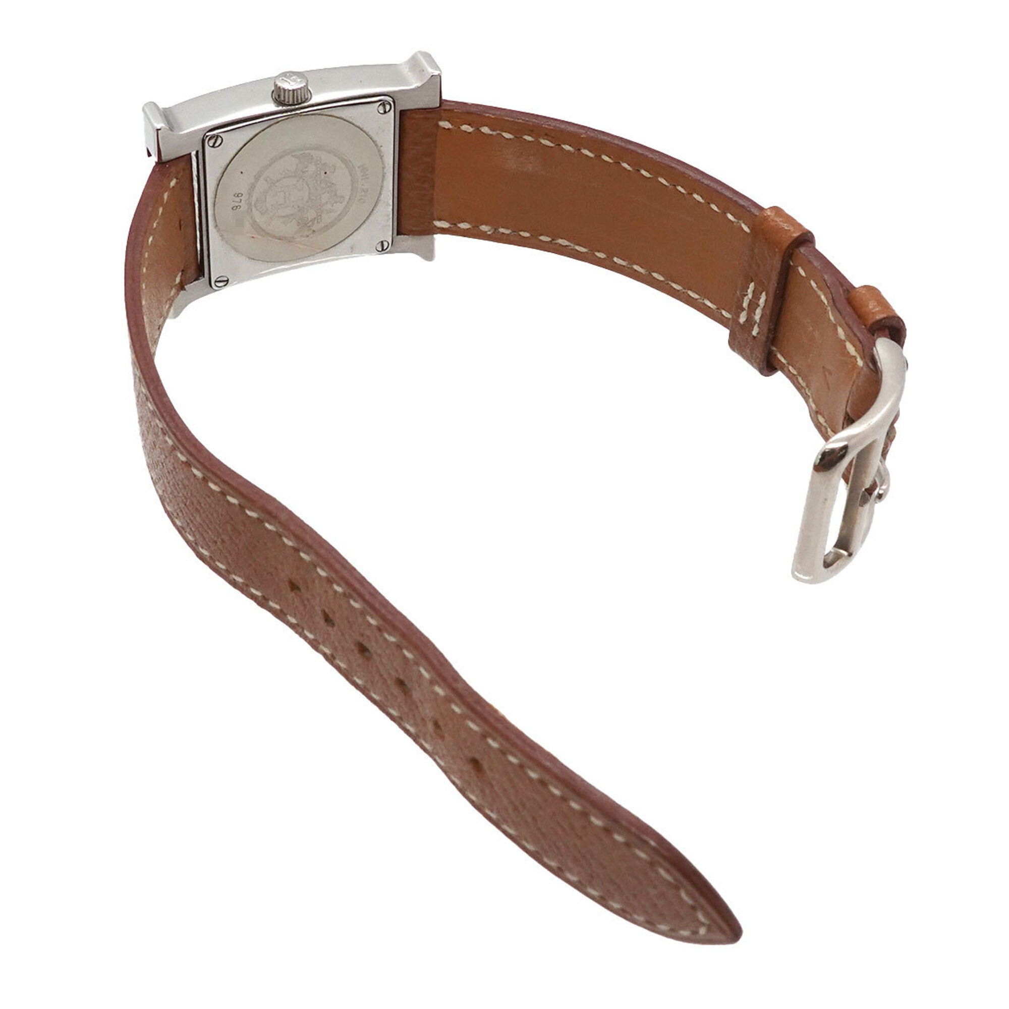 Hermes H- HH1 210 Wo Silver Quartz H