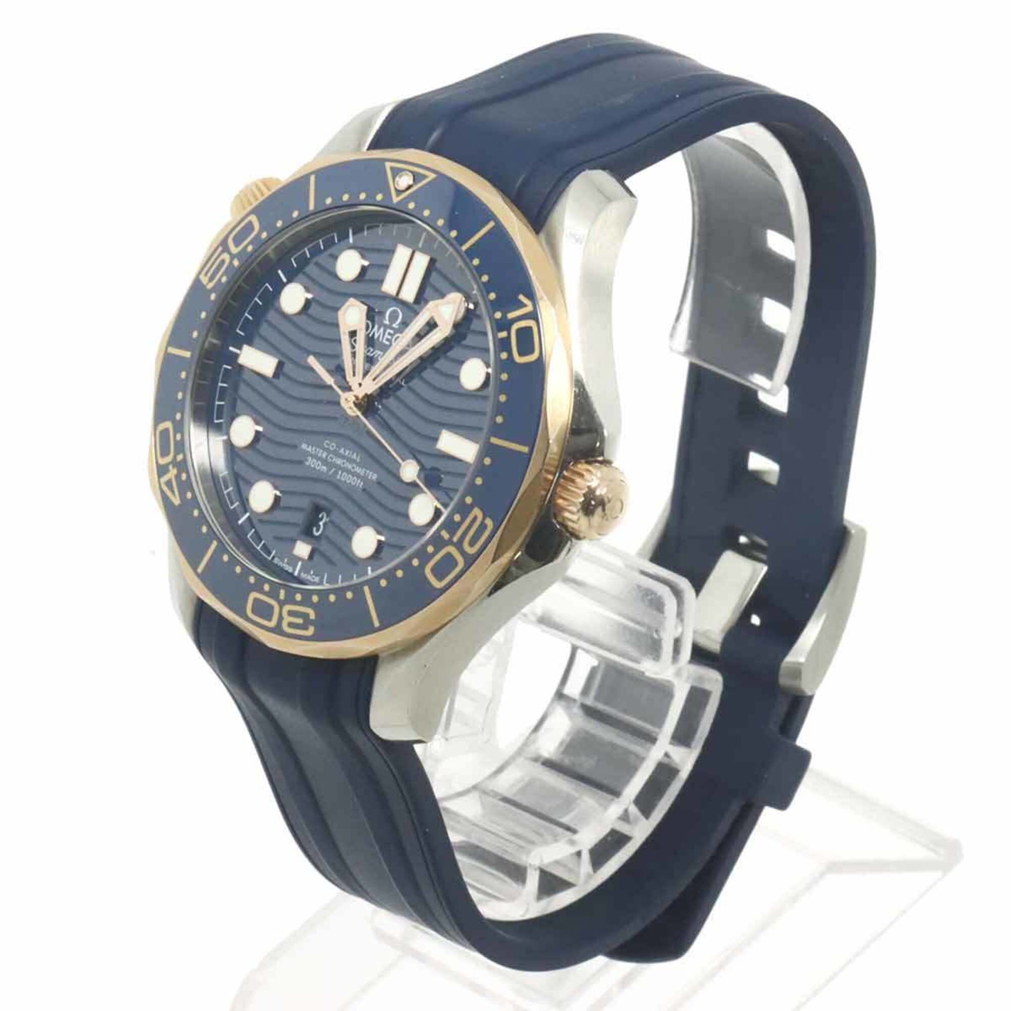 Omega Seamaster Diver 300 Co-Axial Master Chronometer 210 22 42 20 03 002 Blue Dial 42mm Watch