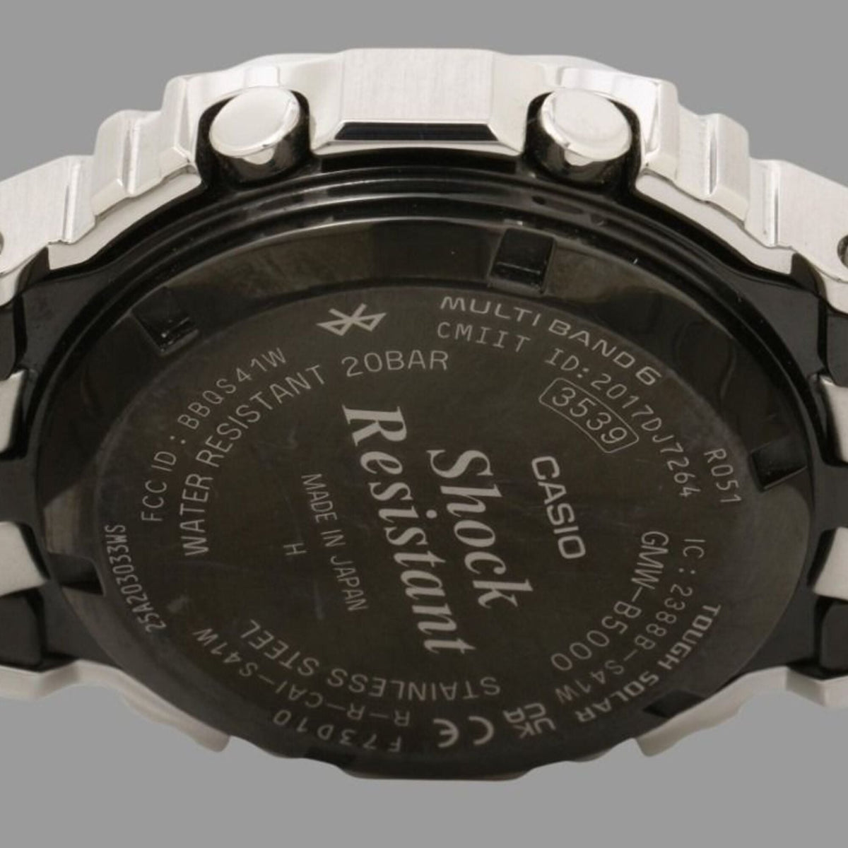 Casio G-SHOCK FULL METAL 5000 SERIES GMW-B5000D-1CJF Black Dial 43mm Watch