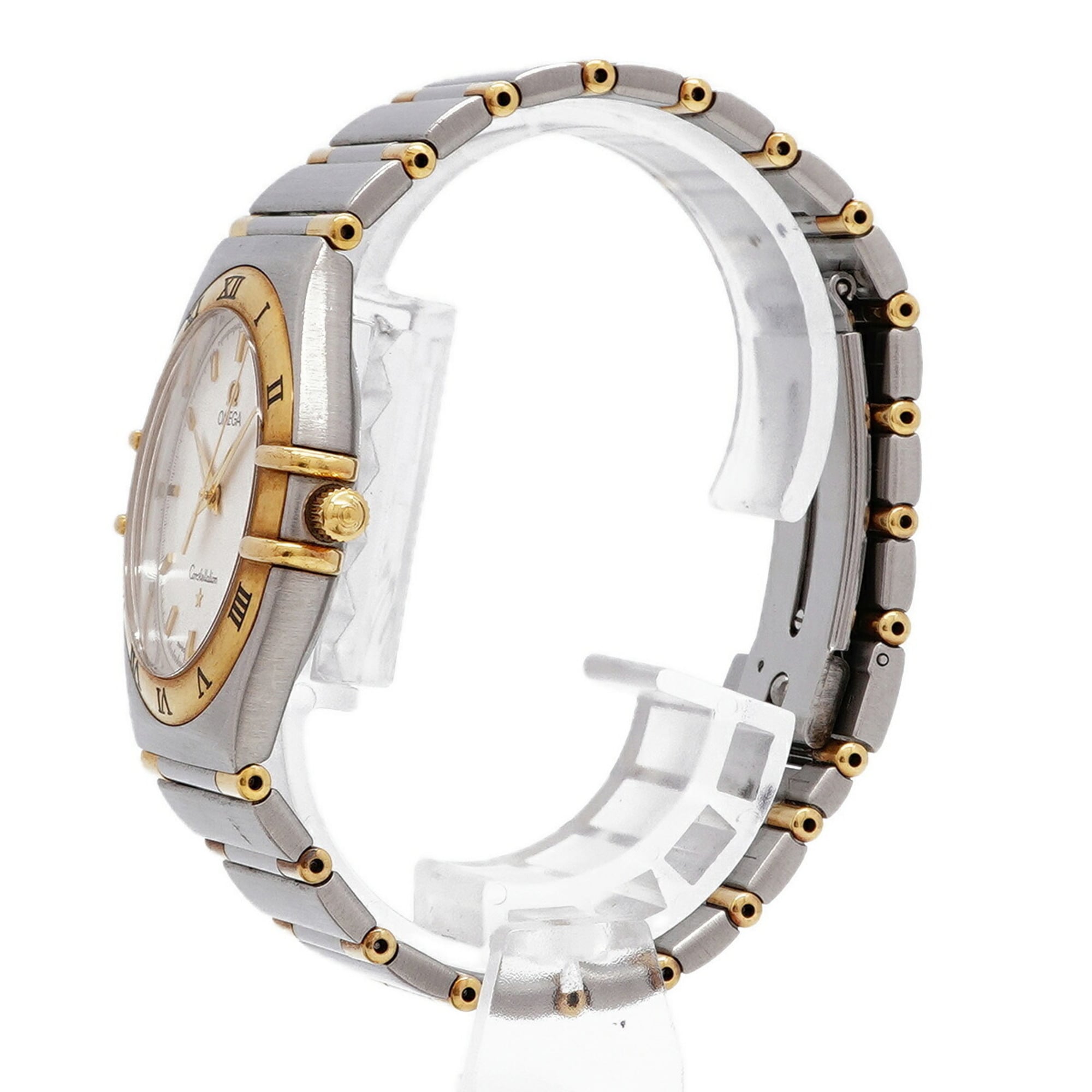 Omega Constellation Half Bar 1312.3 Silver Dial 33mm Watch