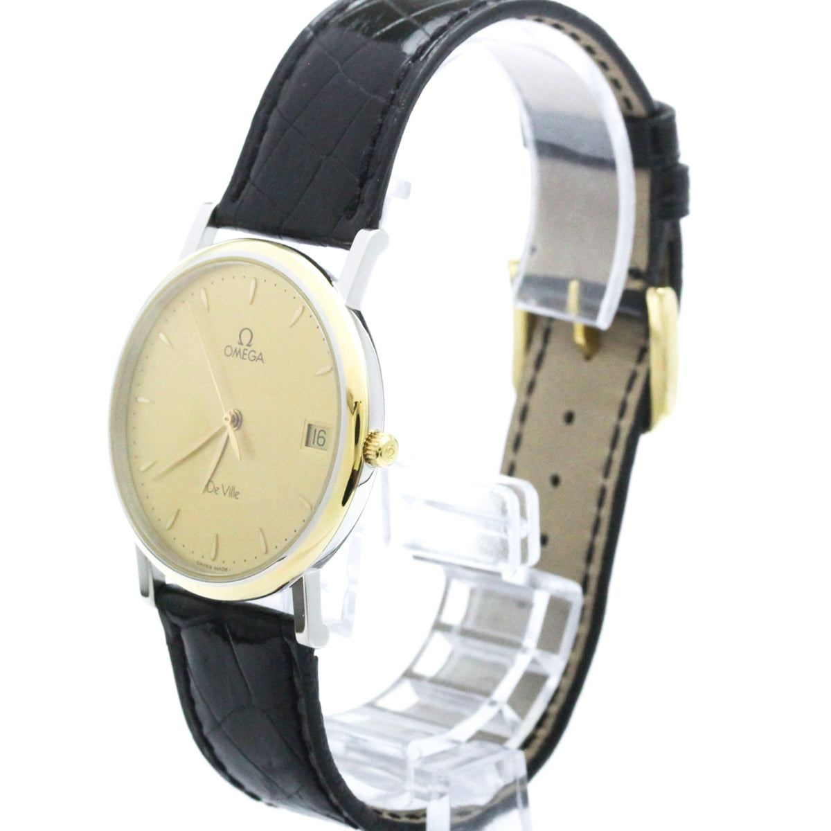 Omega De Ville 7420.11.30 Gold Dial 32mm Watch