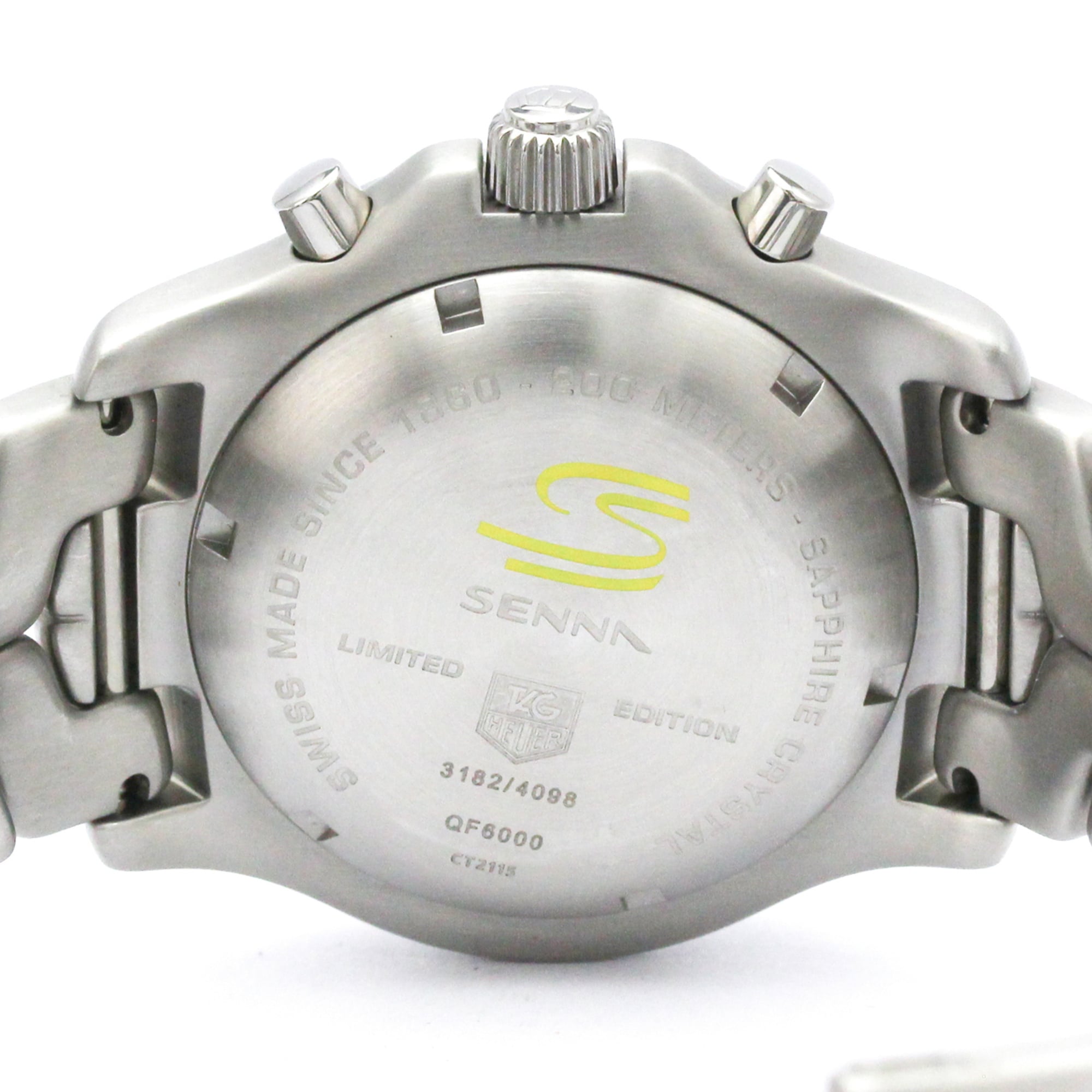 TAG HEUER Link Chronograph Ayrton Senna Limited Edition Uhr CT2115