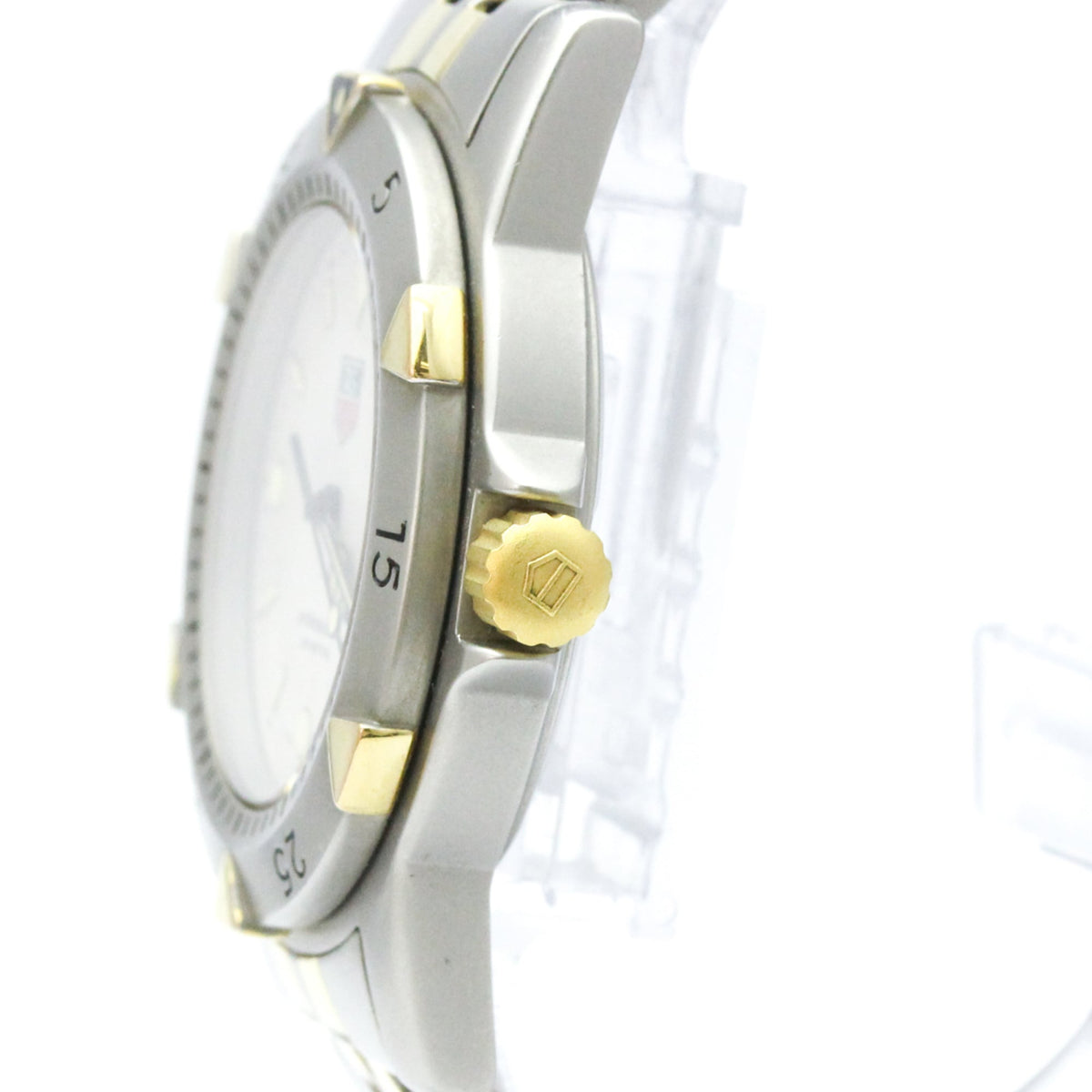 TAG Heuer Professional WD1221-K-20 Silver Dial 36mm Watch