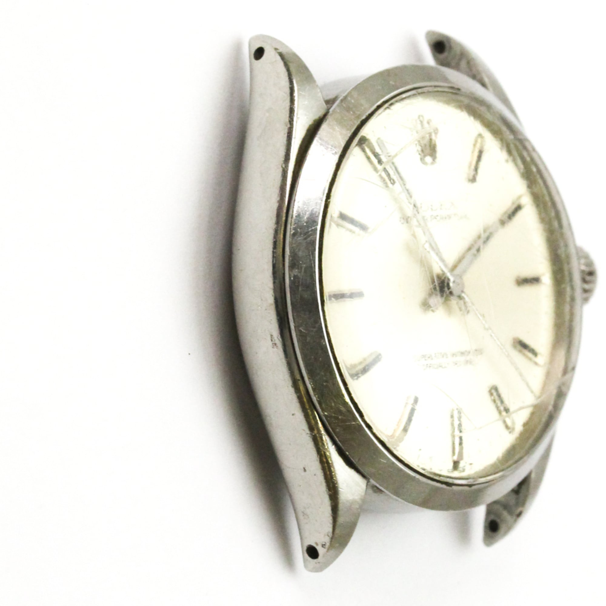 ROLEX Oyster Perpetual 1002, alleen de stalen kast, vintage