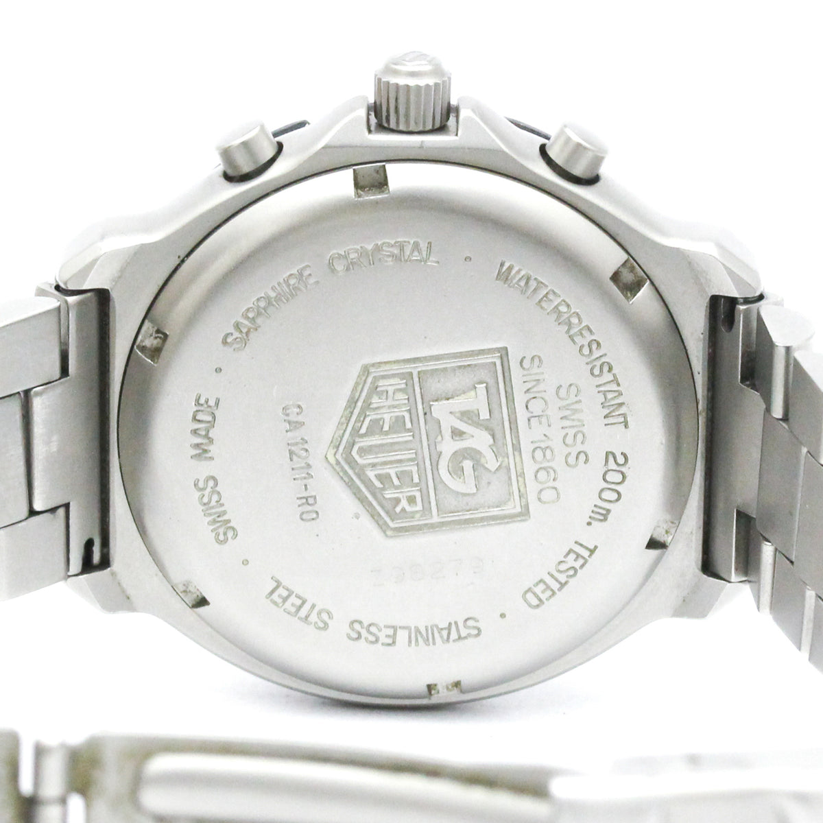 TAG Heuer Serie 2000 CA1211 Schwarz Zifferblatt 38 mm Uhr