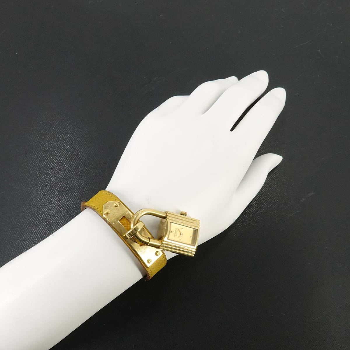 Hermes Kelly Gold Dial 20mm Watch