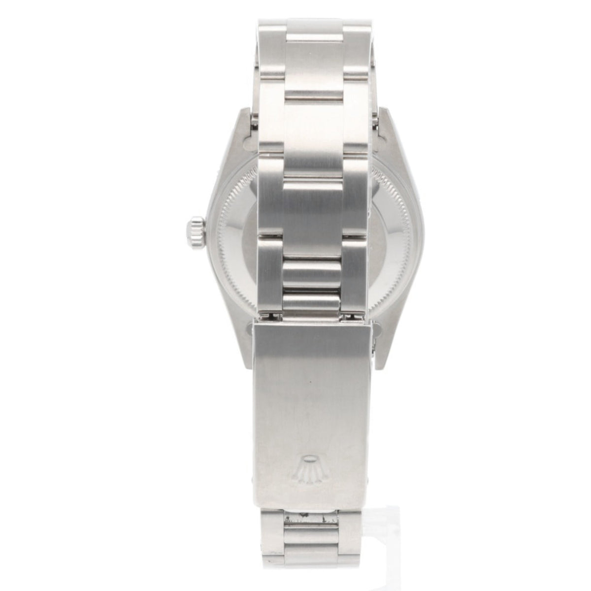 Rolex Oyster Perpetual 15200 met zwarte wijzerplaat, 36 mm