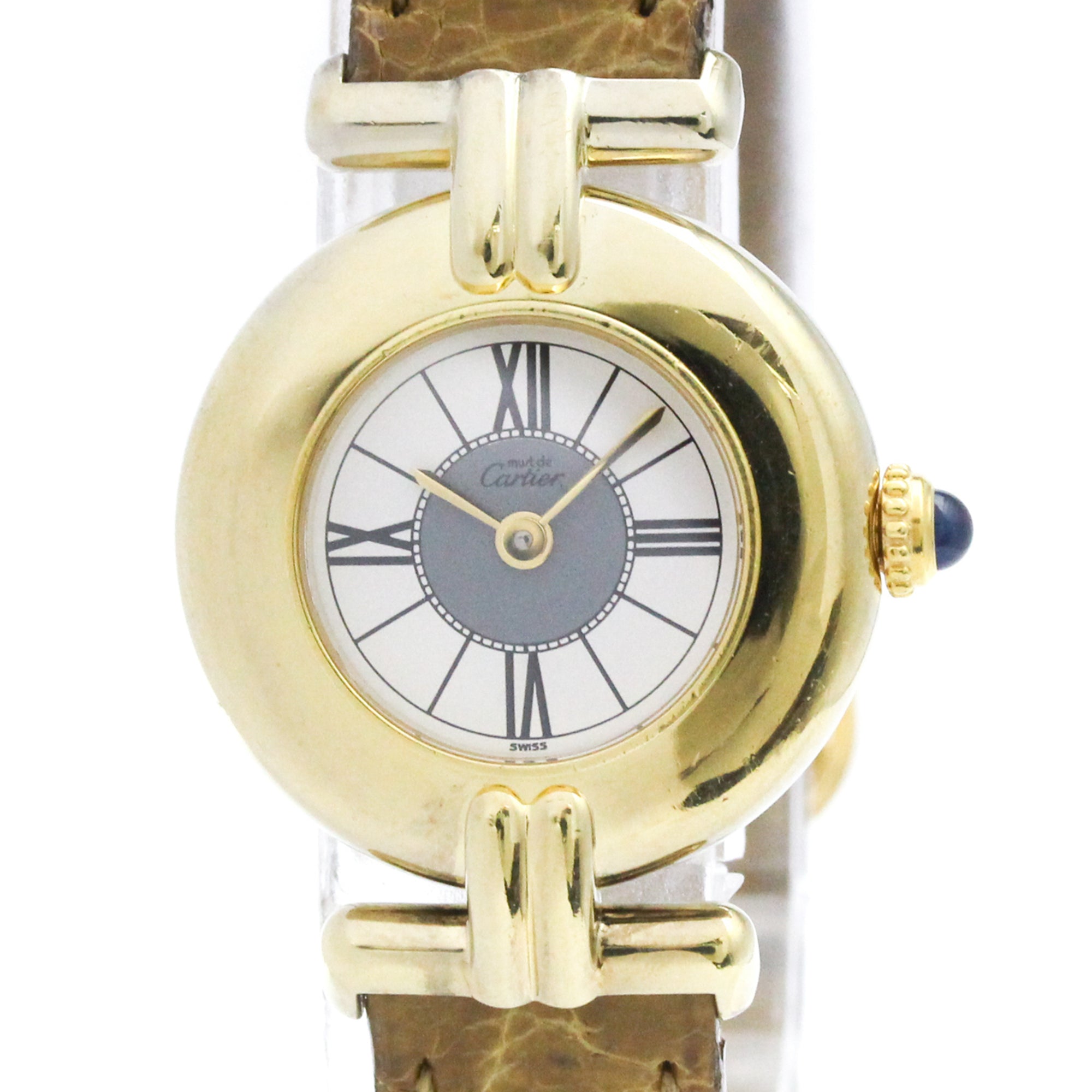 Montre Cartier Colisée 590002 Blanc avec cadran de 24 mm
