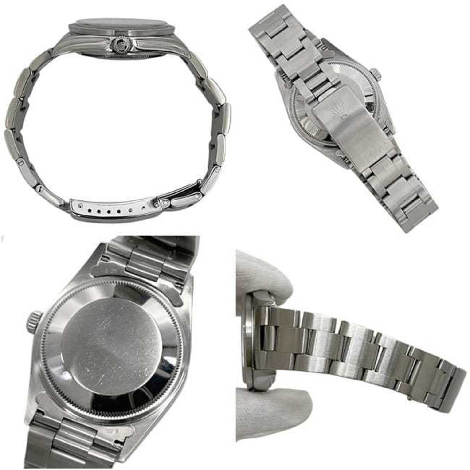 Rolex Air-King Black Silver 14010 - Stainless Steel Automatic P-series Dial