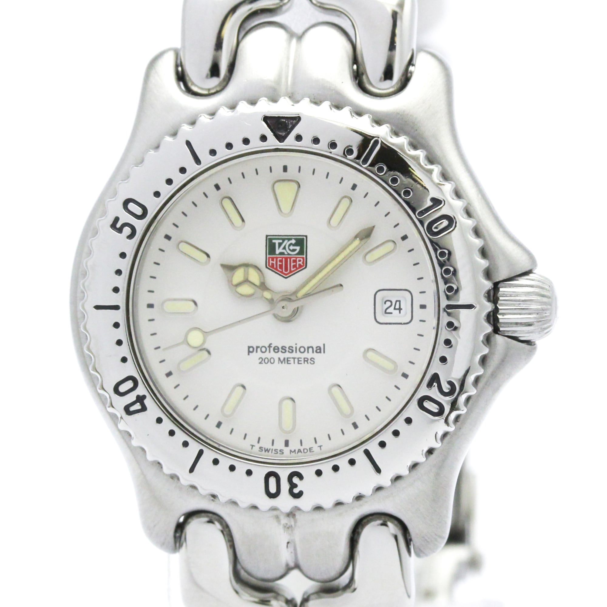 TAG HEUER Sel Professional 200M Steel Quartz Watch WG1312 Polished