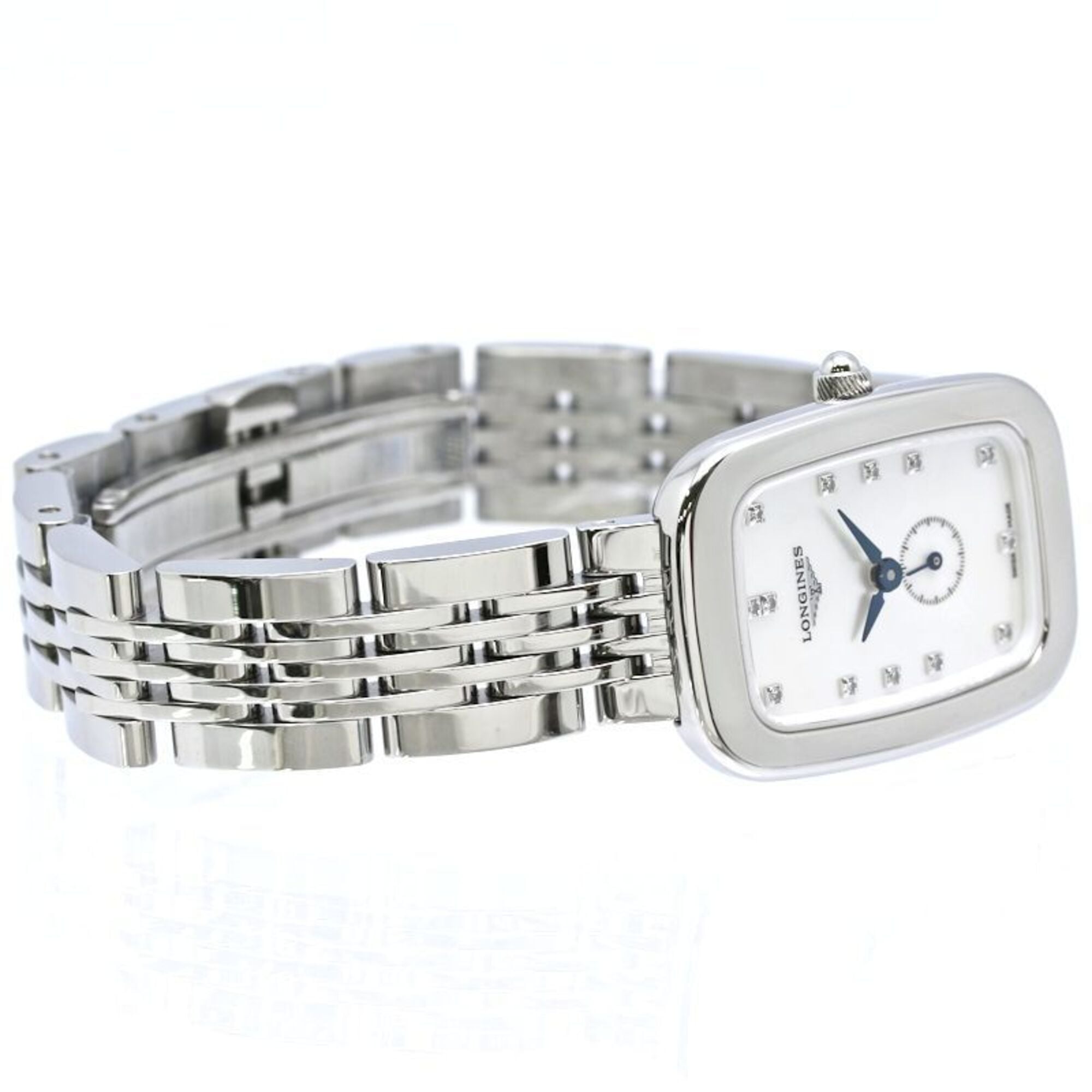 Longines Equestrian L6.141.4.87.6 White Dial 22mm Watch