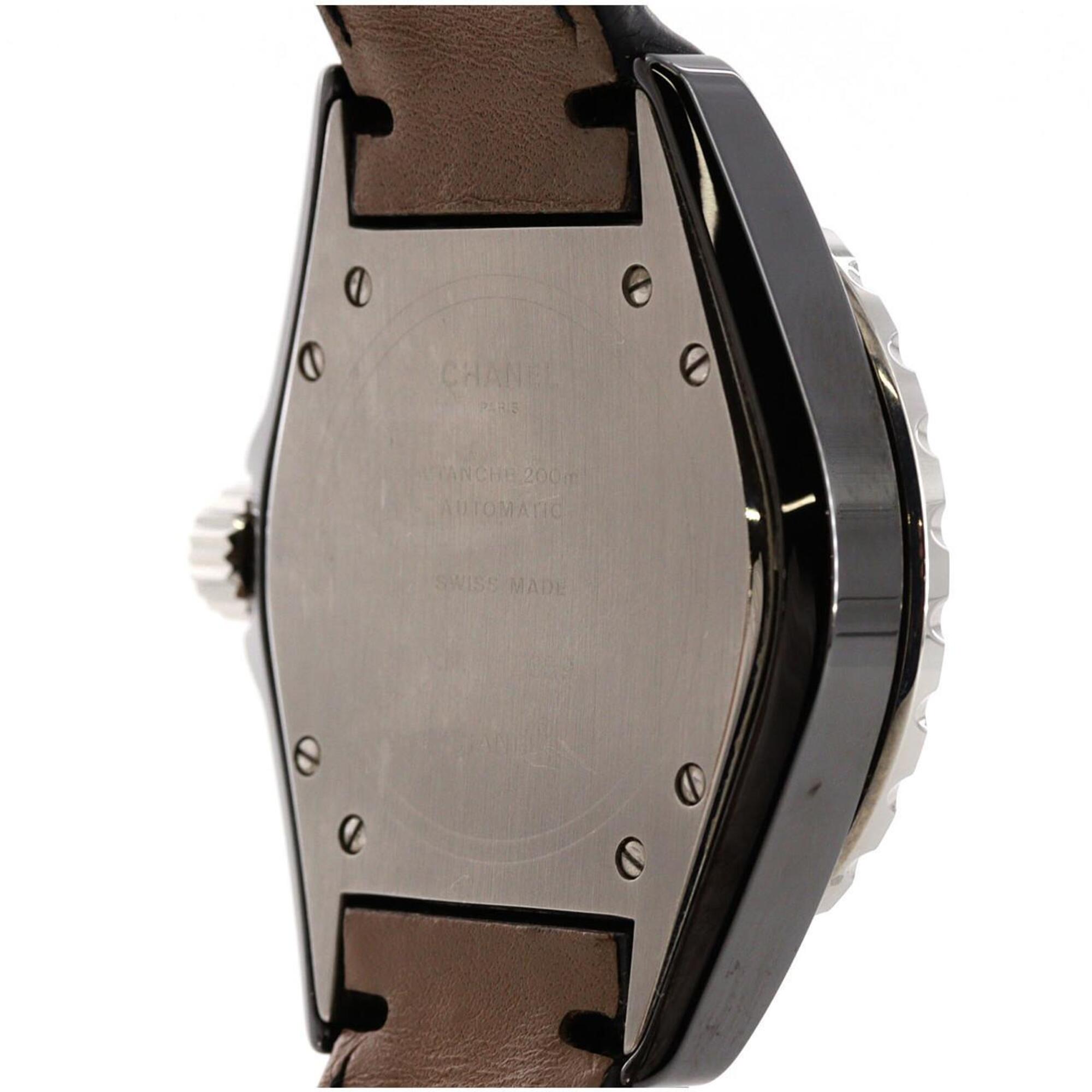 Chanel J12 H0683 Black Dial 38mm Watch