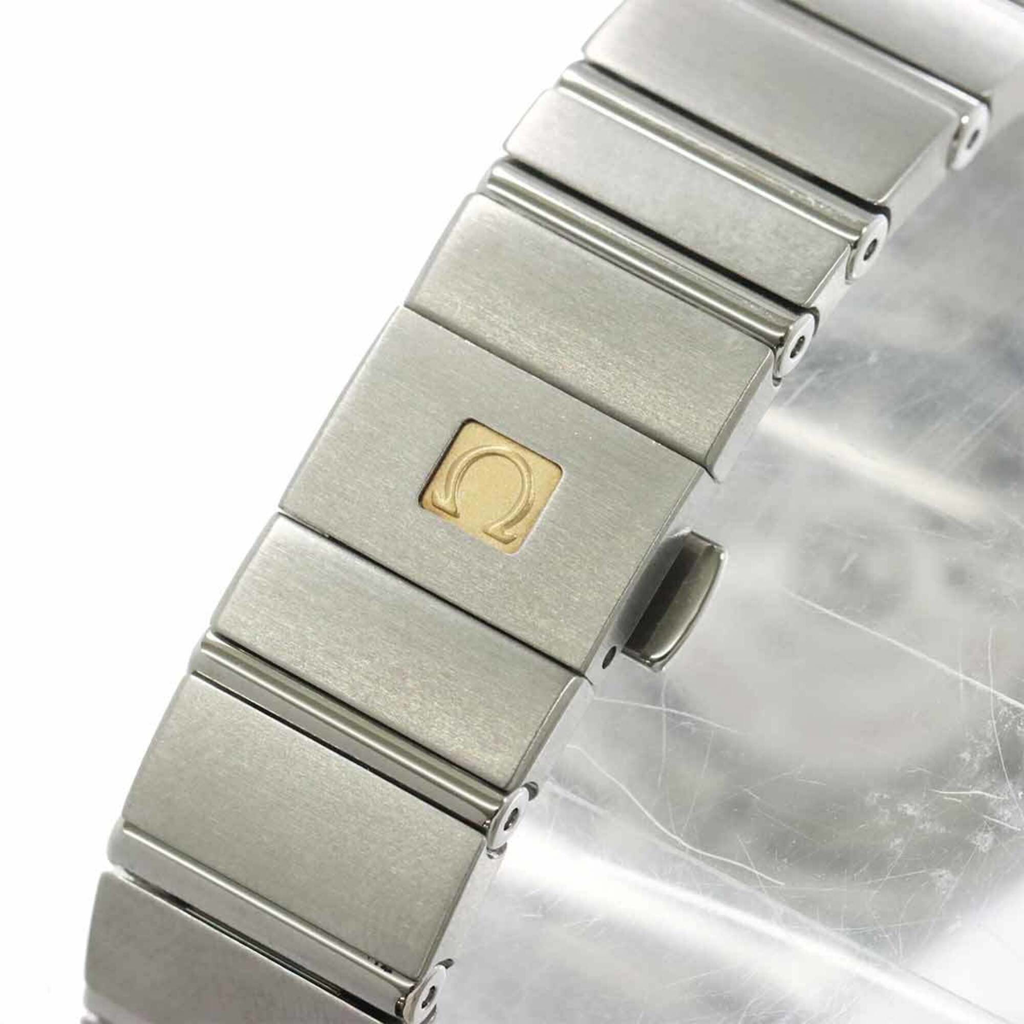 Omega Constellation 123 15 27 20 57 002 Date Bezel Diamond Ladies Watch 12P Pink Mother-of-Pearl Automatic