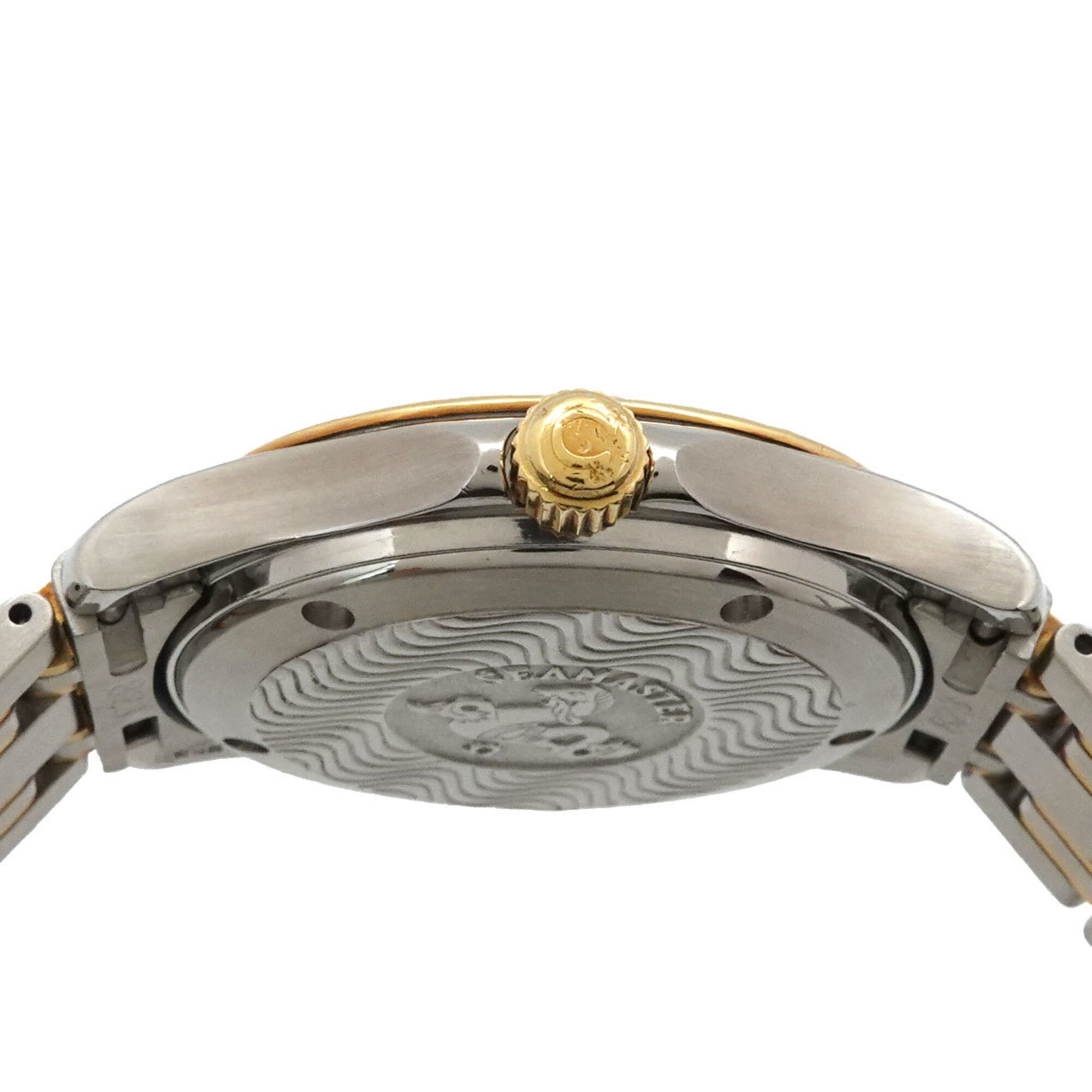 Omega Seamaster 120 Combination 2311 11 Men's Watch Date Gold YG Yellow Quartz